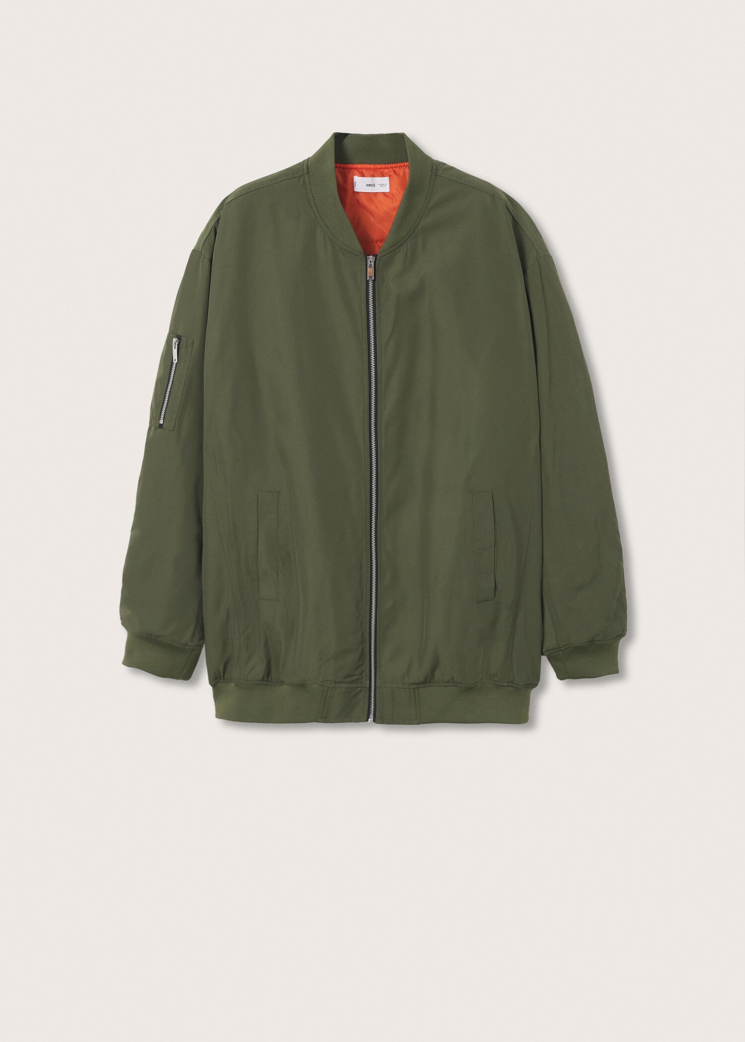 Chaqueta bomber combinada - Artículo sin modelo