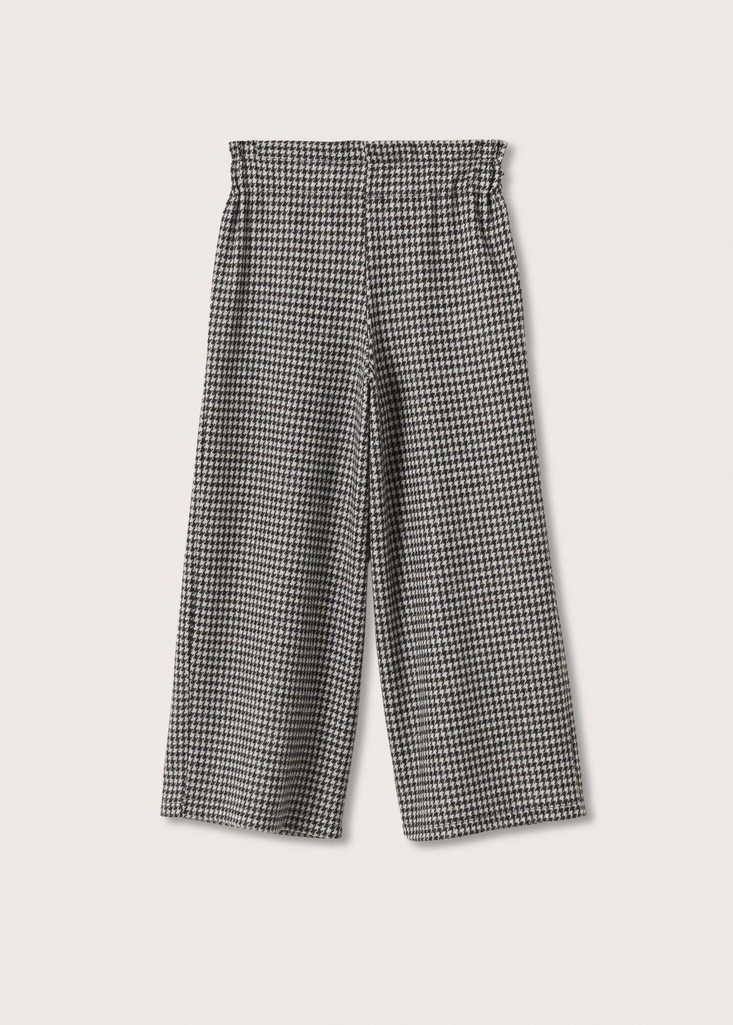Pantalón culotte pata de gallo - Reverso del artículo