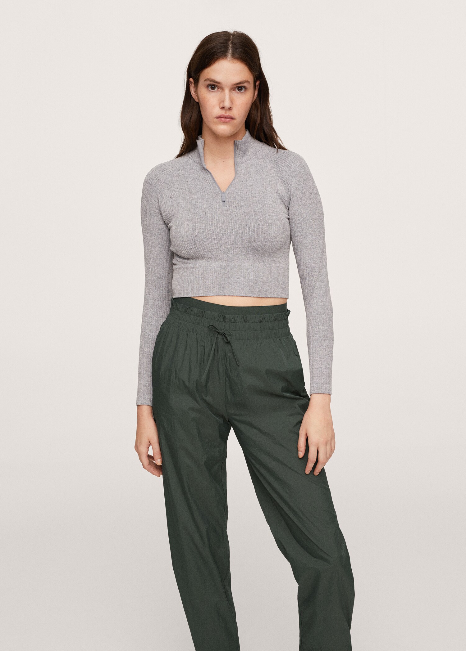 Elastic waist joggers - Details of the article 2