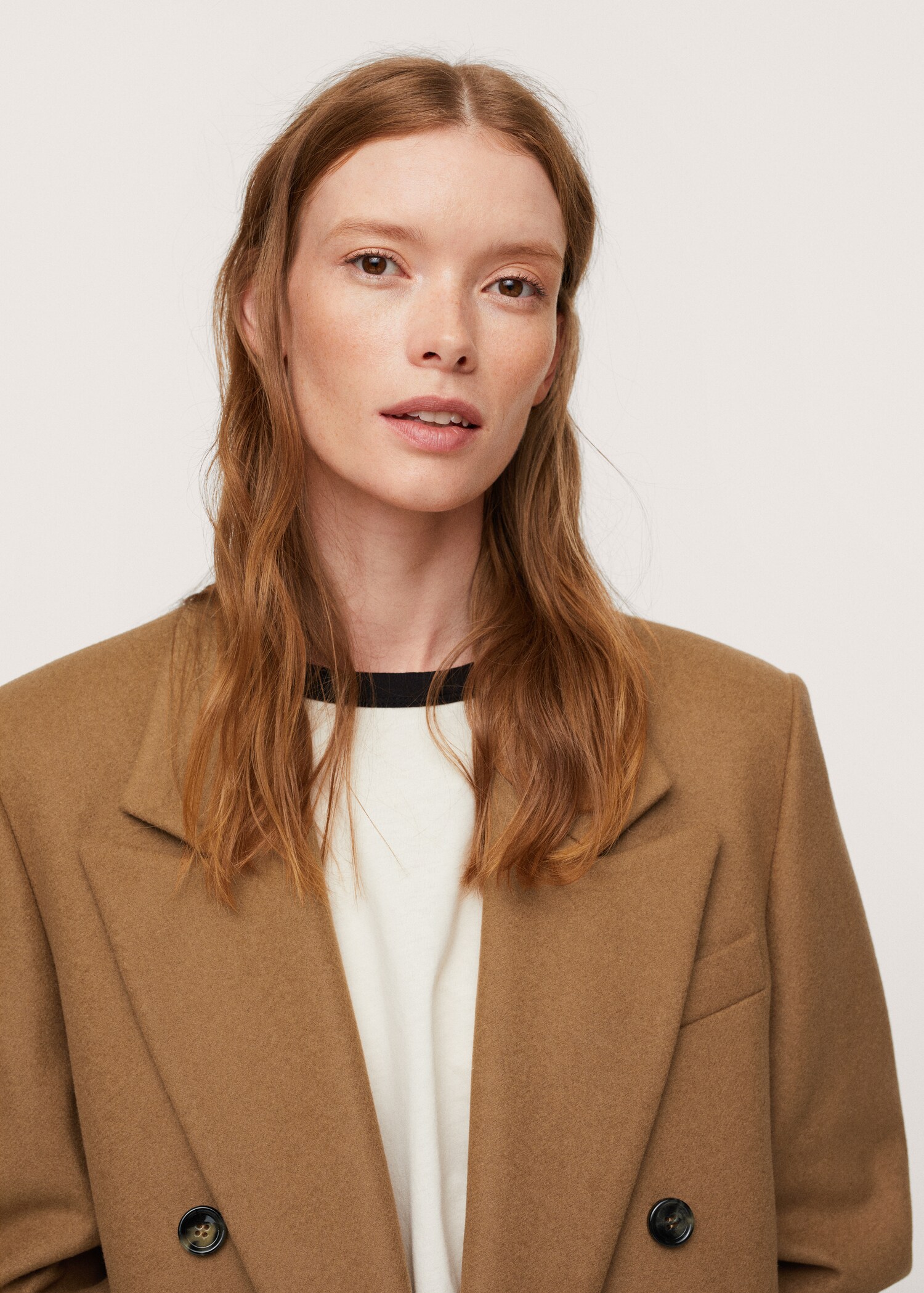 Oversized woolen blazer - Details of the article 1