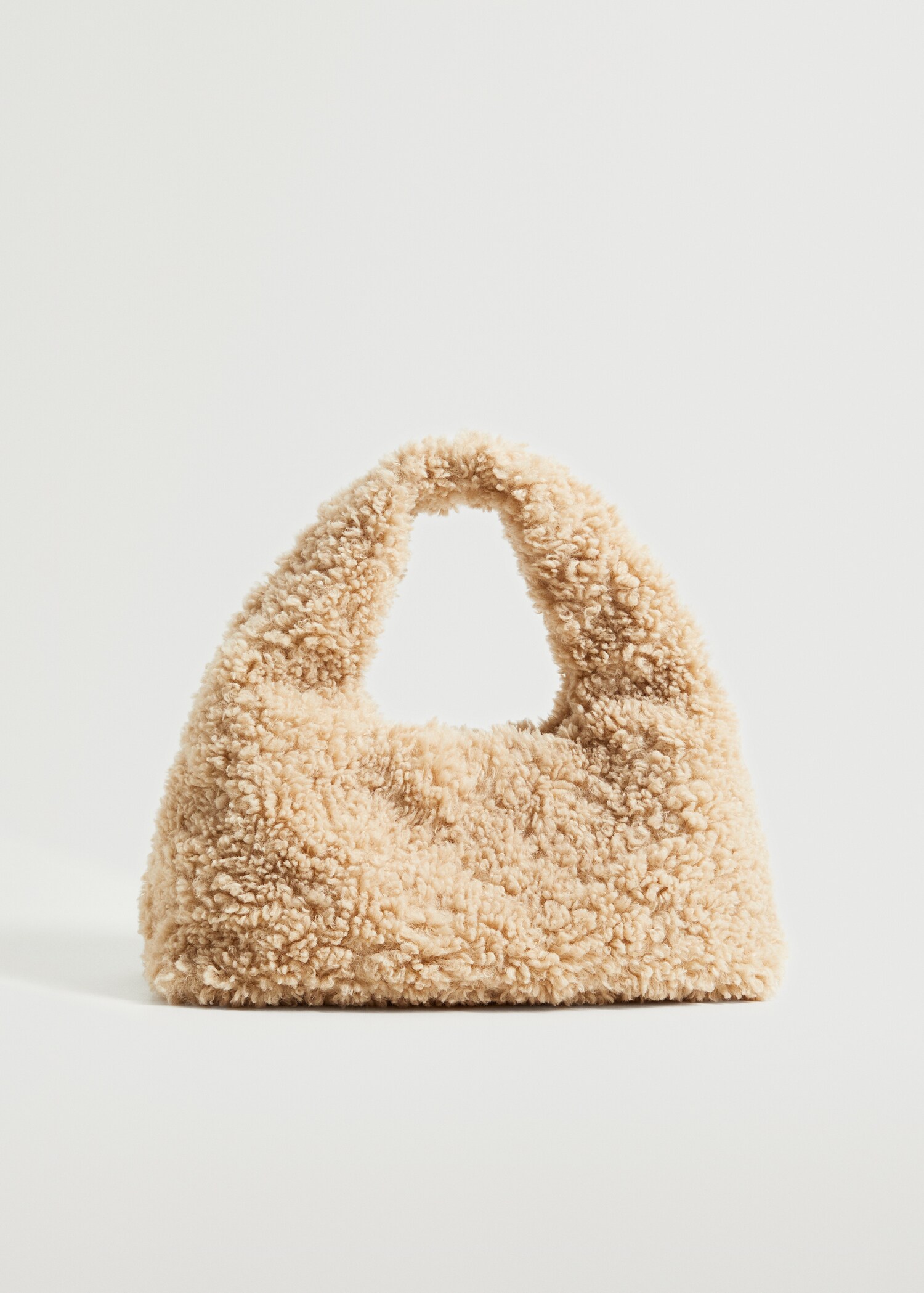Bolso textura borreguito - Artículo sin modelo