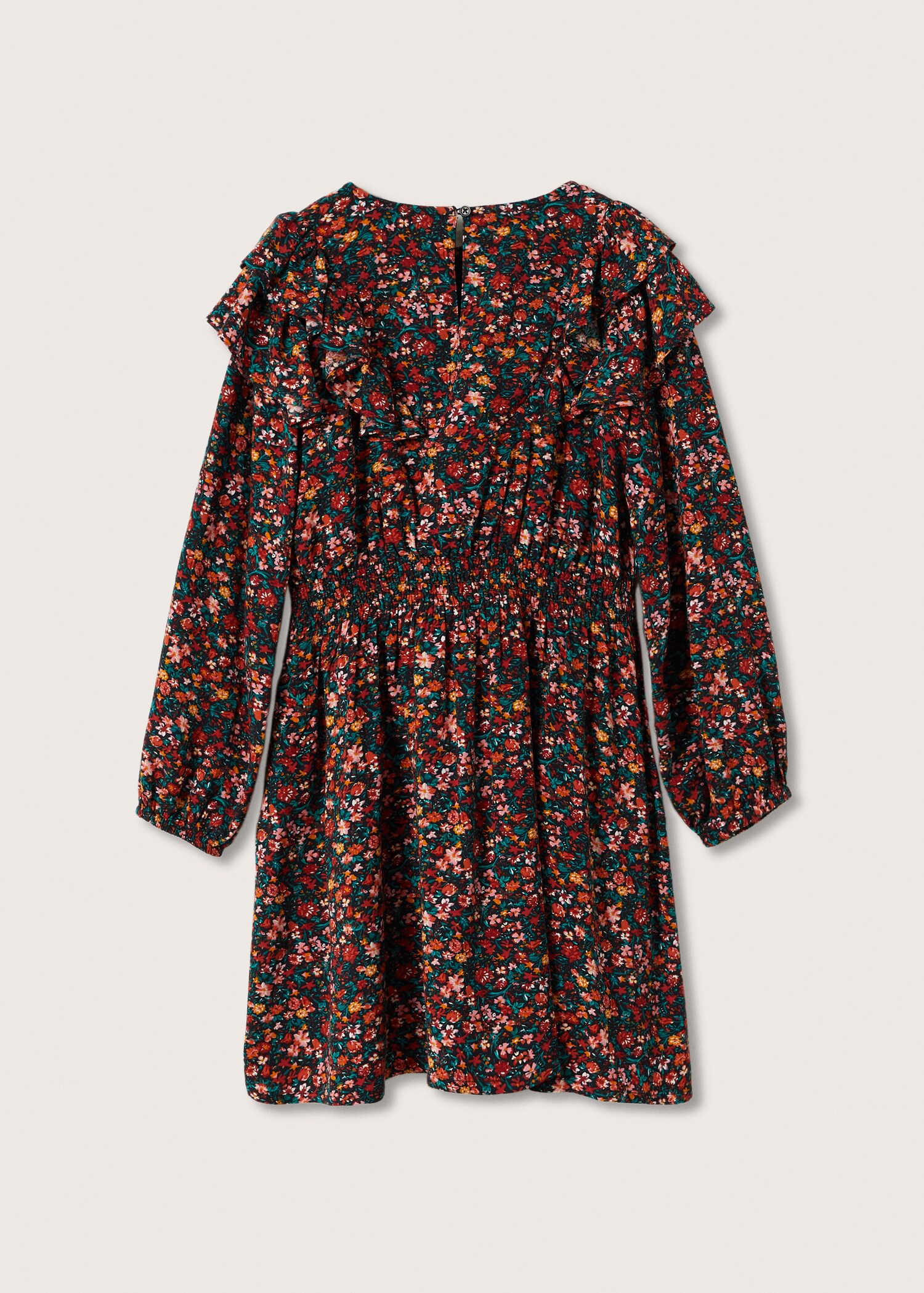 Vestido estampado floral - Reverso del artículo