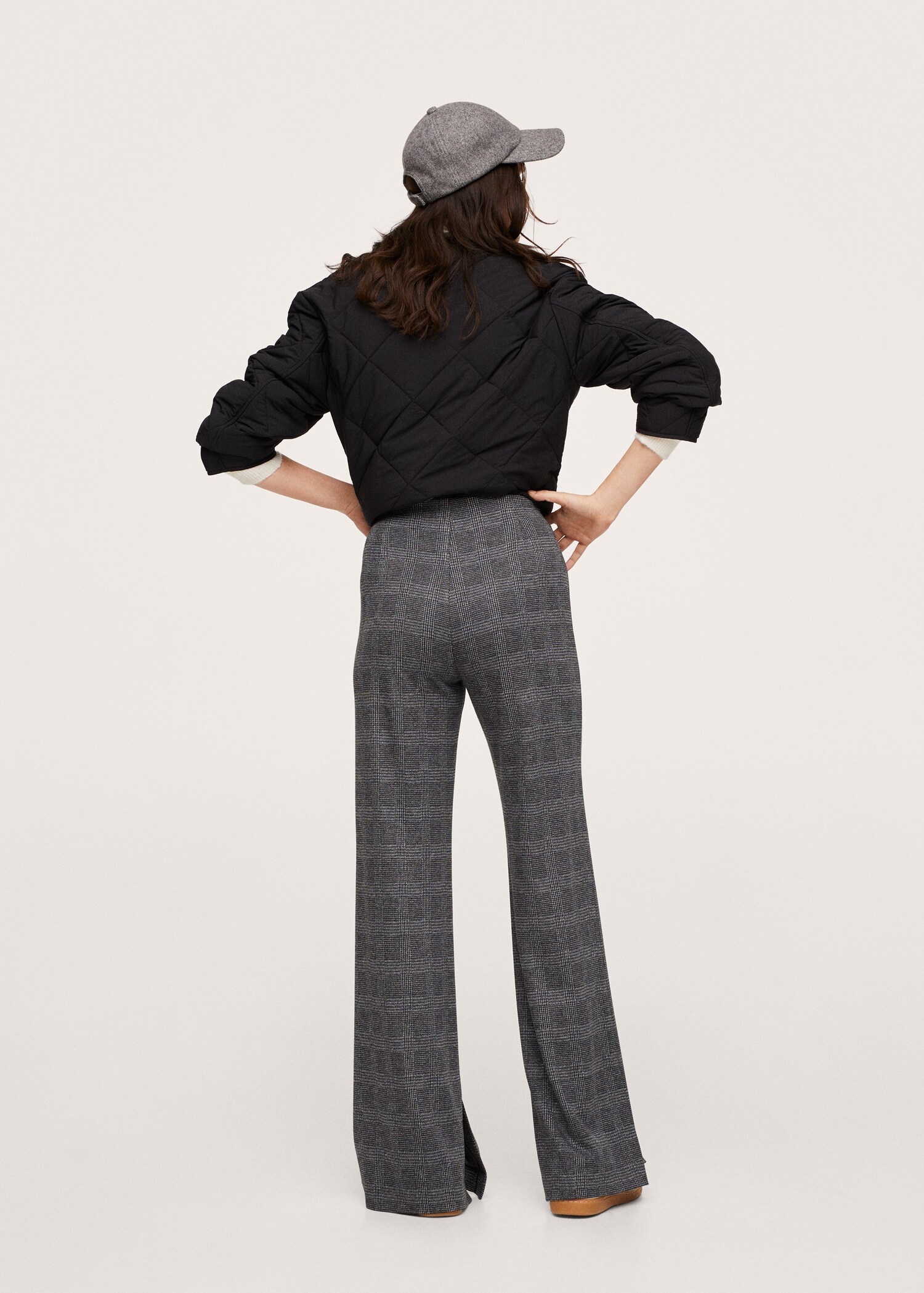 Pantalón wideleg aberturas - Reverso del artículo