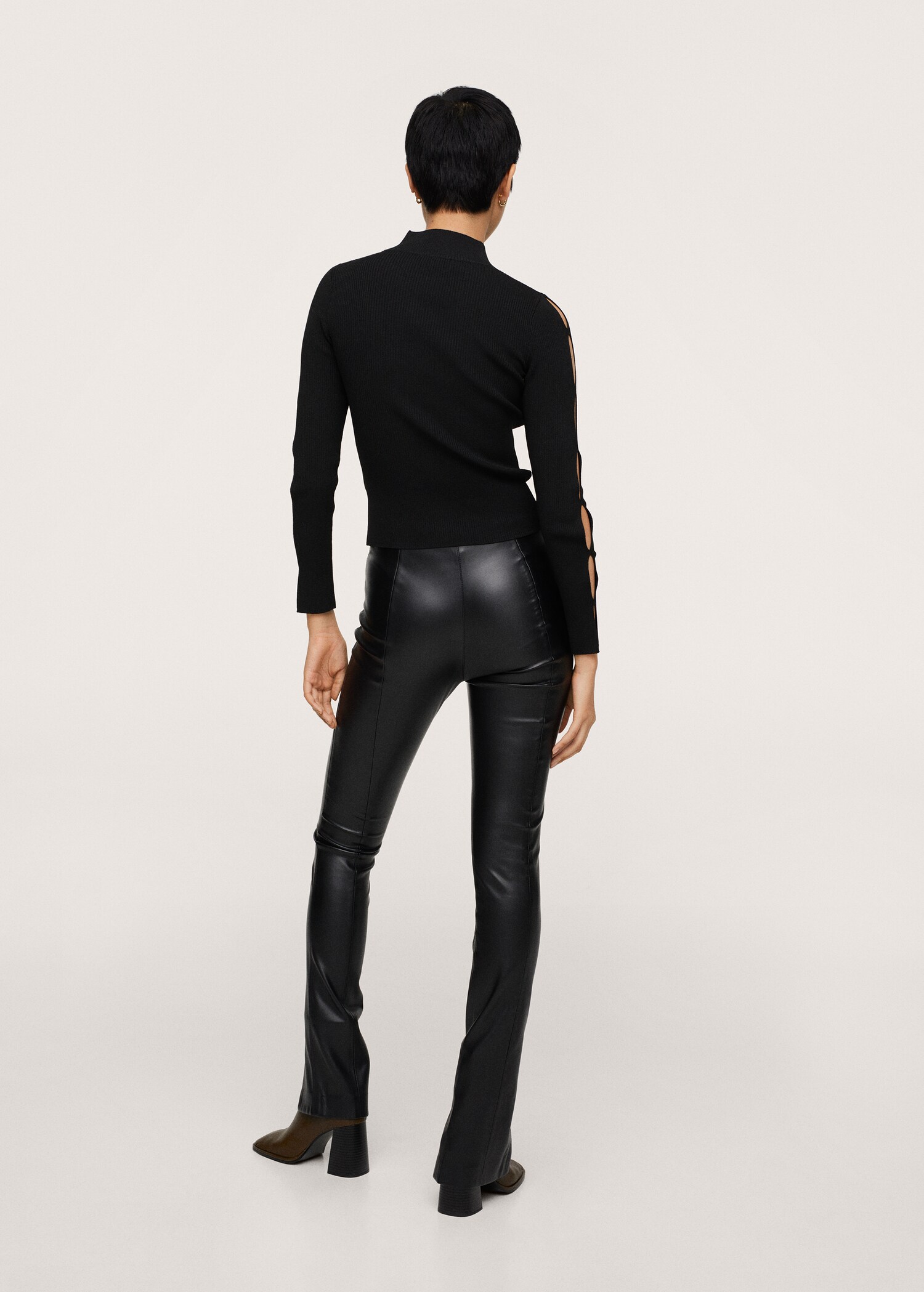 Leggings efecto piel aberturas - Reverso del artículo