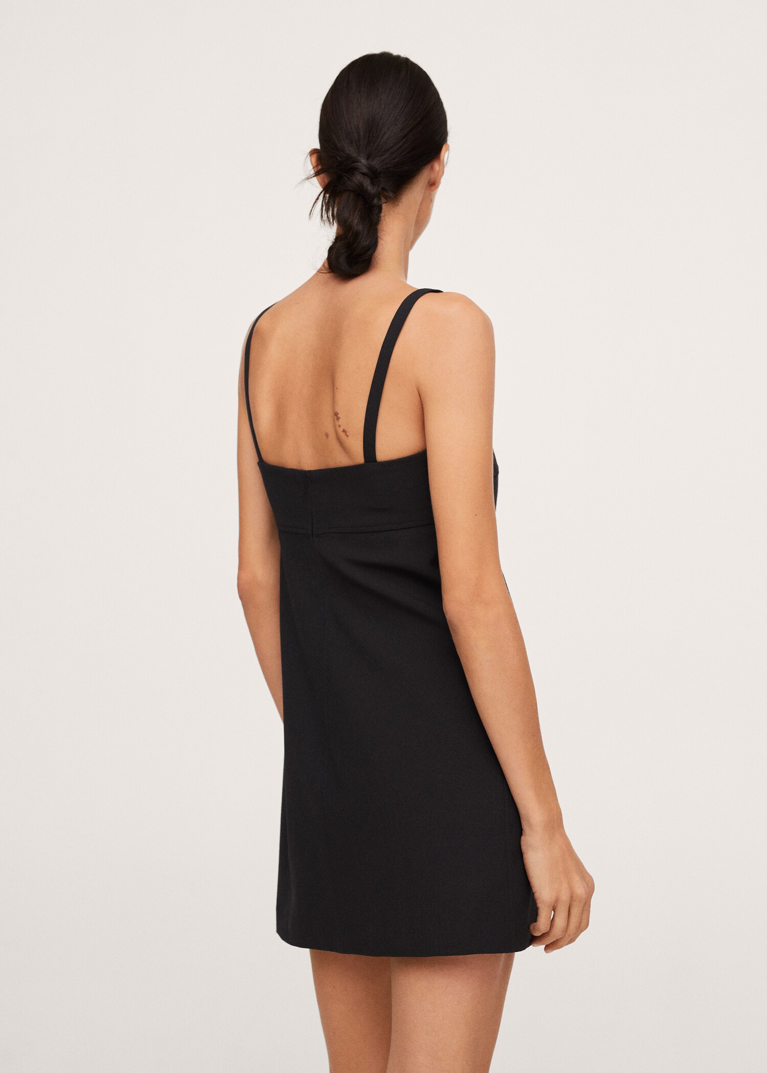 Vestido mini lana - Reverso del artículo