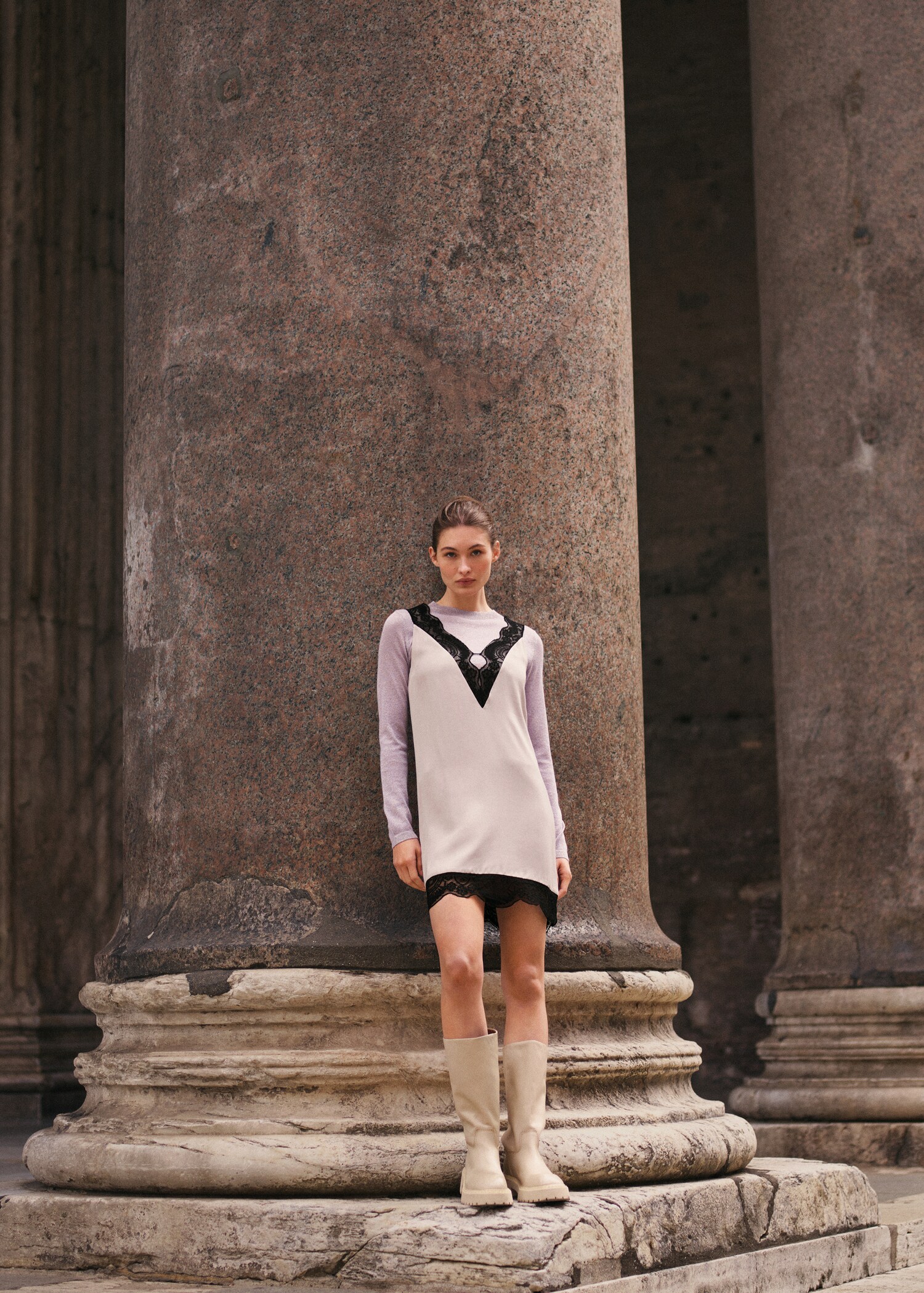 Lace camisole dress - Details of the article 5