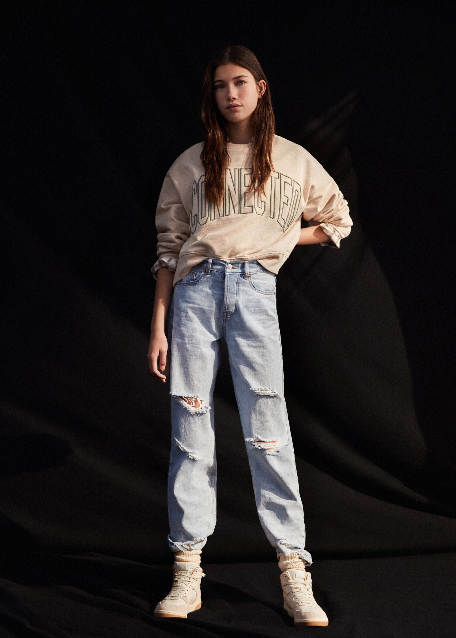 Sudadera oversize mensaje - Detalle del artículo 5