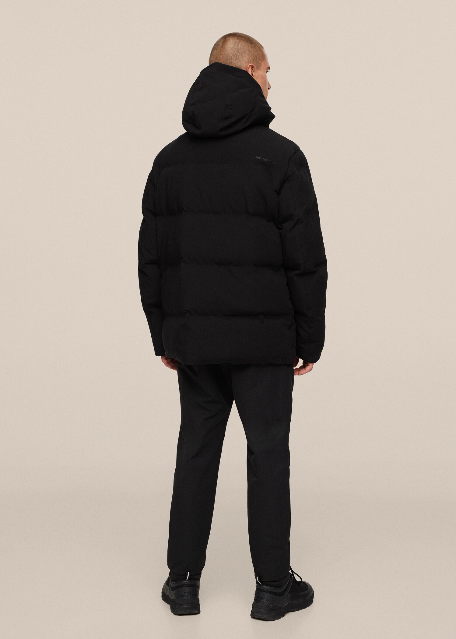 Anorak impermeable termorregulador - Reverso del artículo