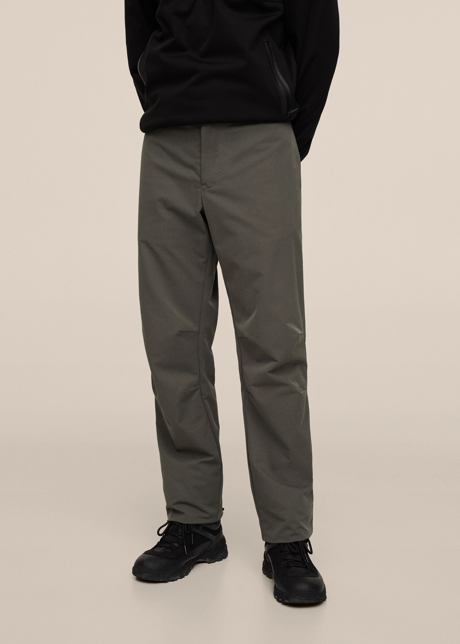 Breathable non-crease trousers - Medium plane