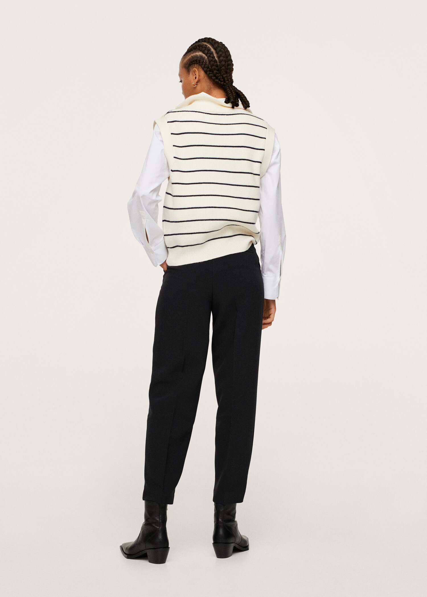 Pantalón slouchy botones - Reverso del artículo