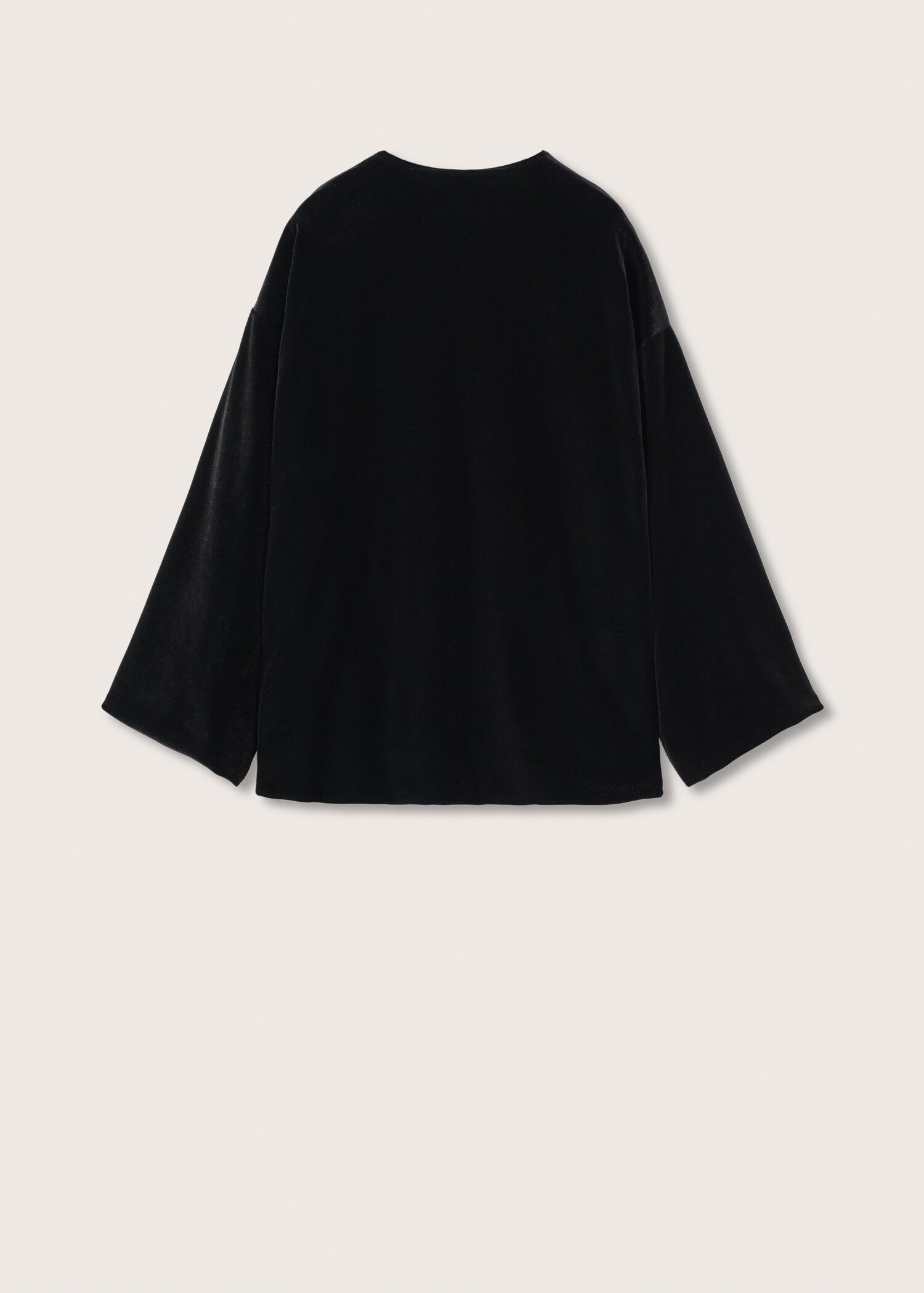 Velvet jacket - Reverse of the article