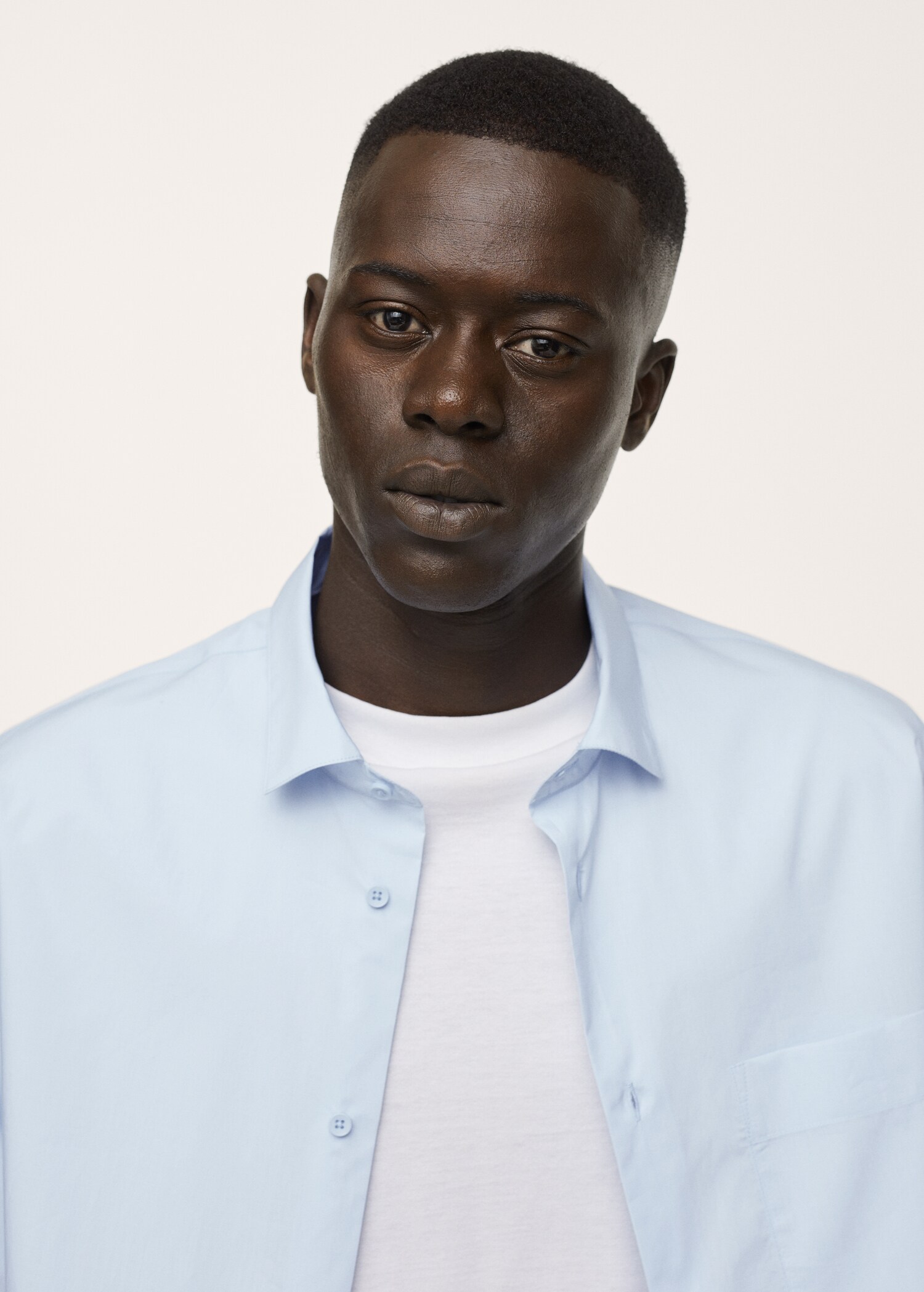 Relaxed-fit cotton shirt - Details of the article 1