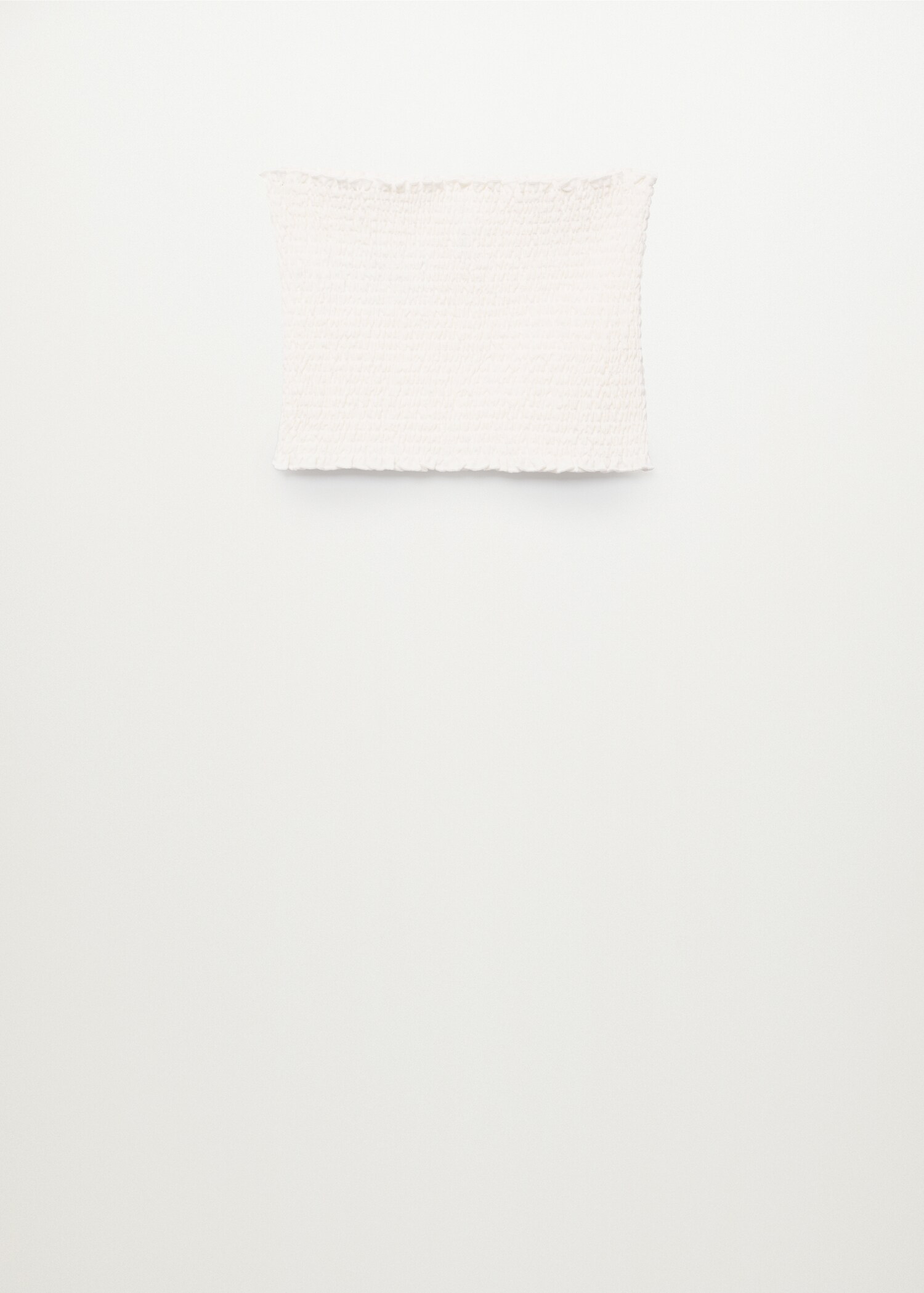 Draped crop top - Article without model