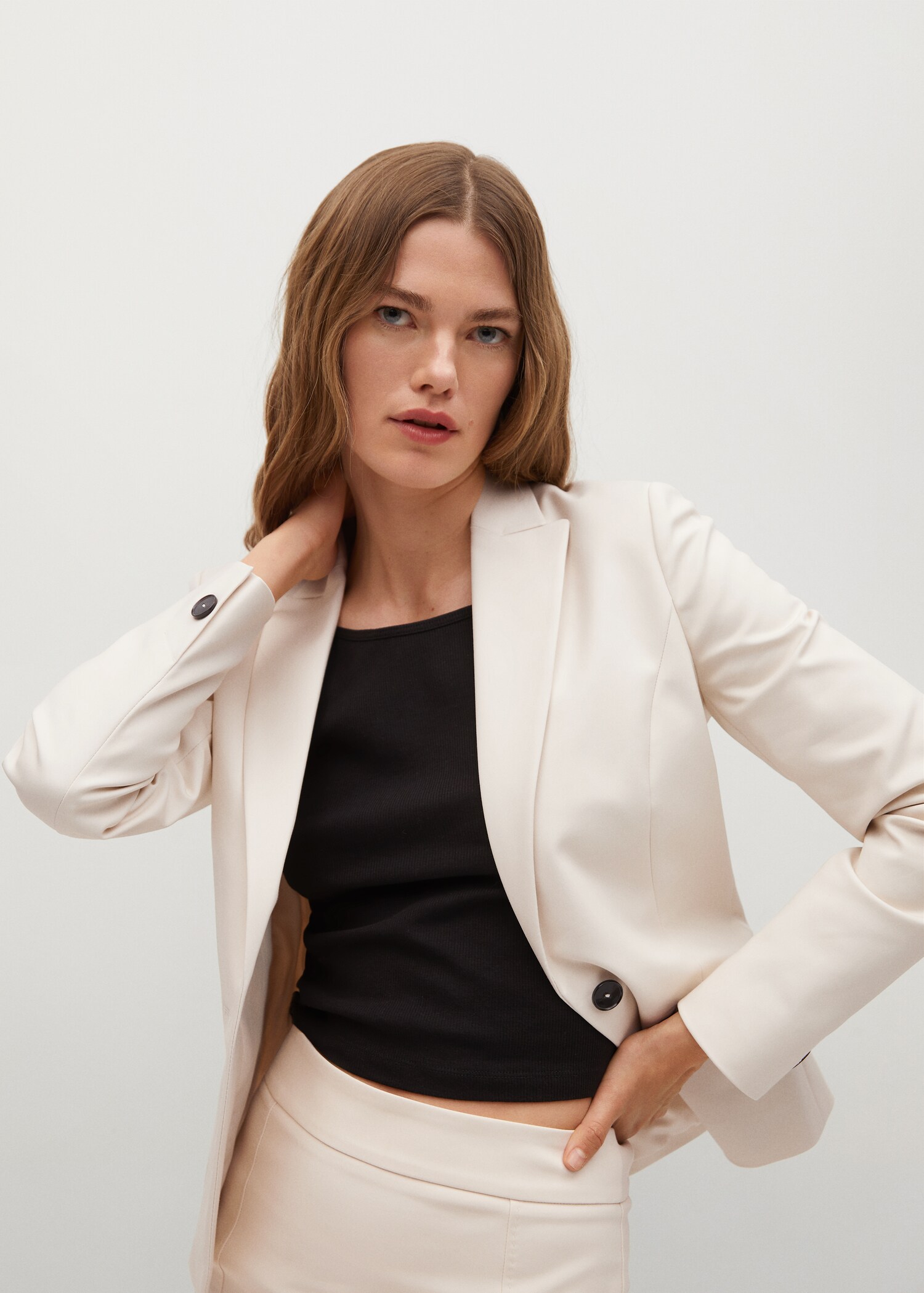 Structured suit blazer - Details of the article 2