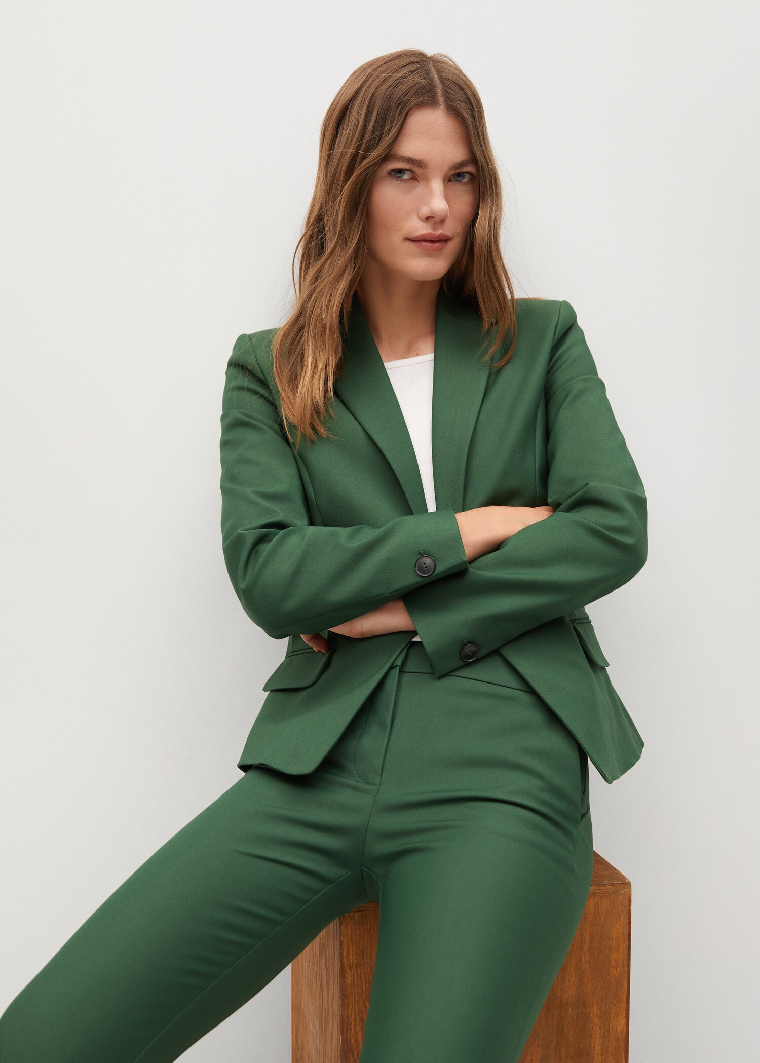 Structured suit blazer - Details of the article 2