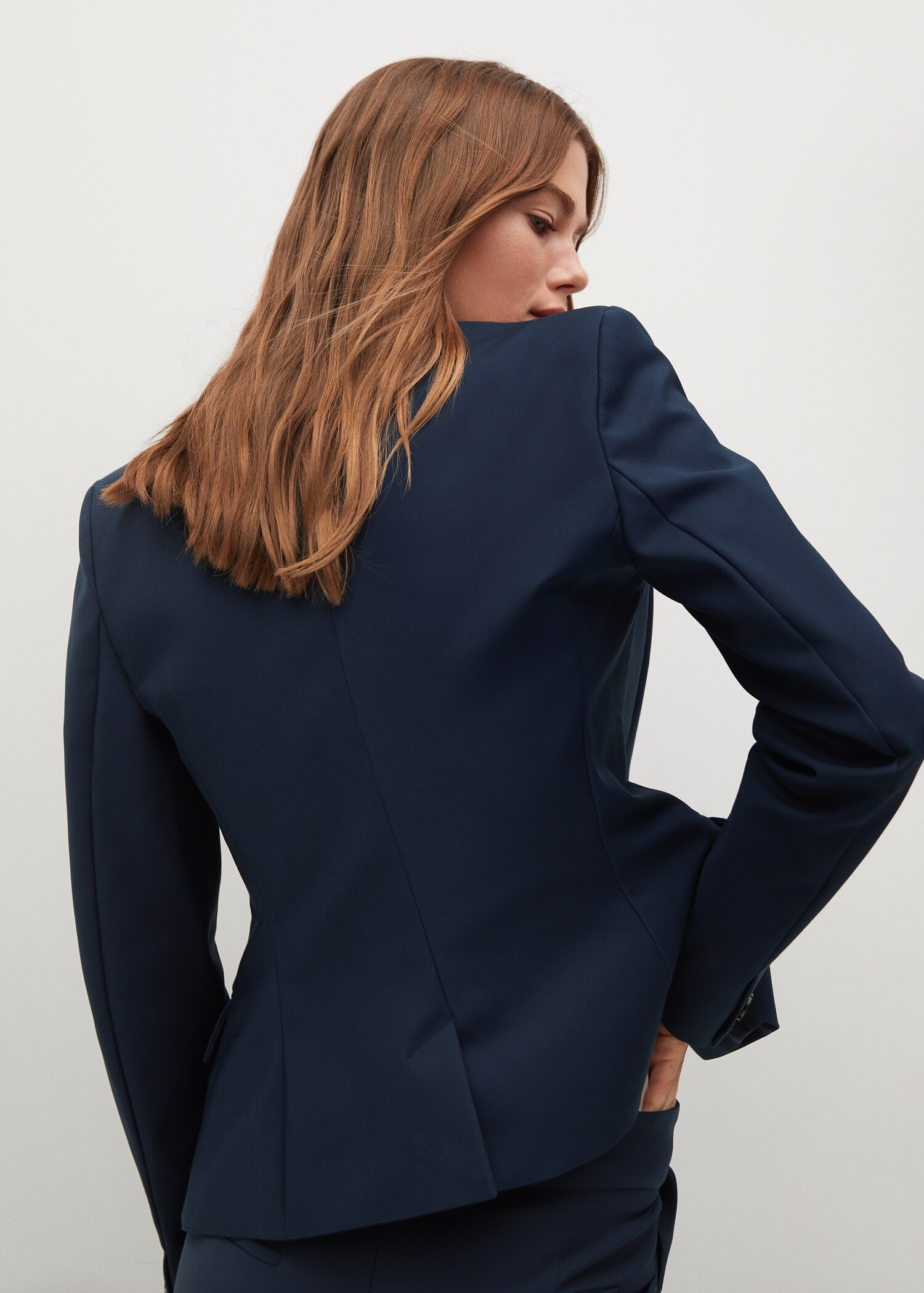 Structured suit blazer - Reverse of the article