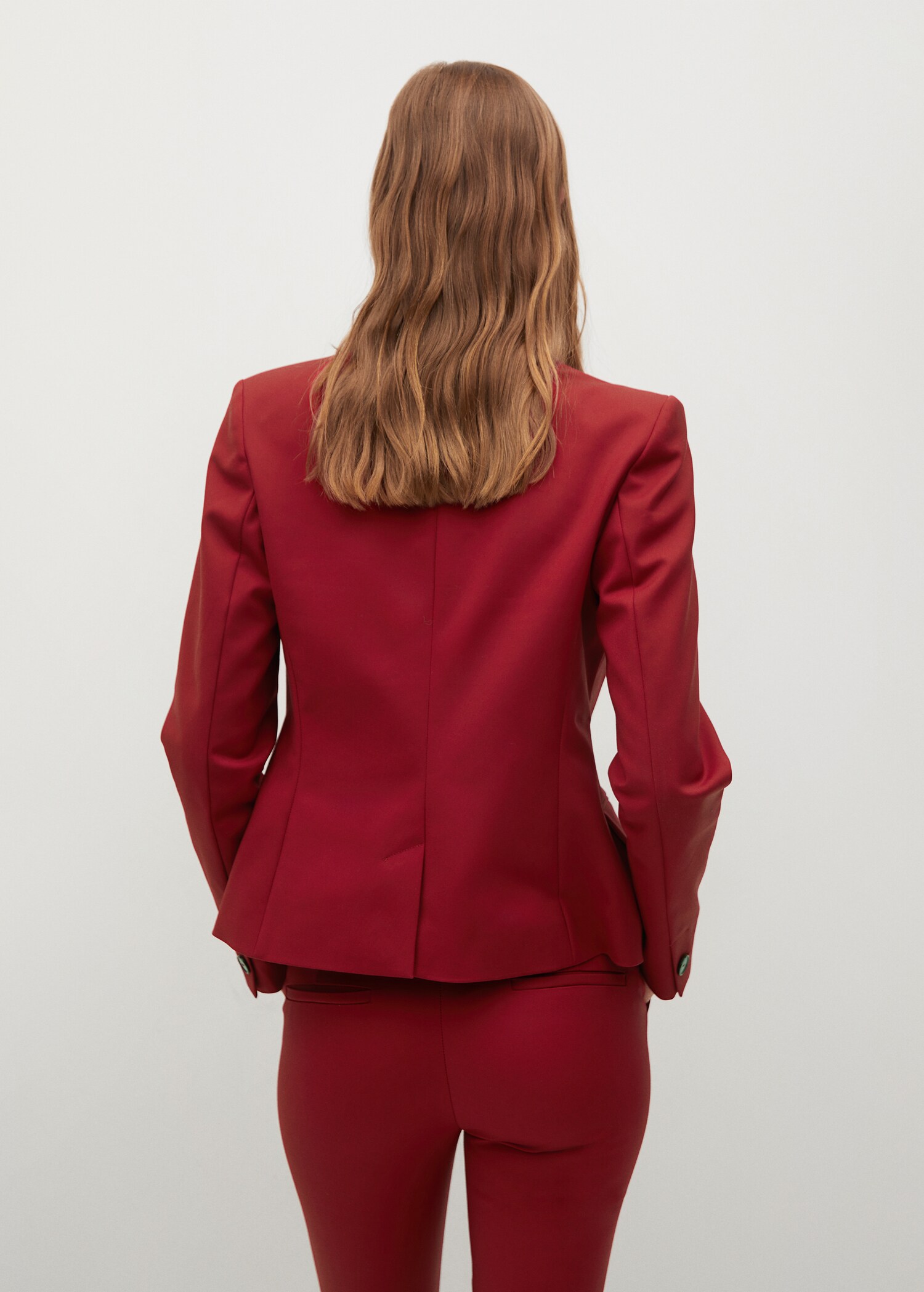 Structured suit blazer - Reverse of the article
