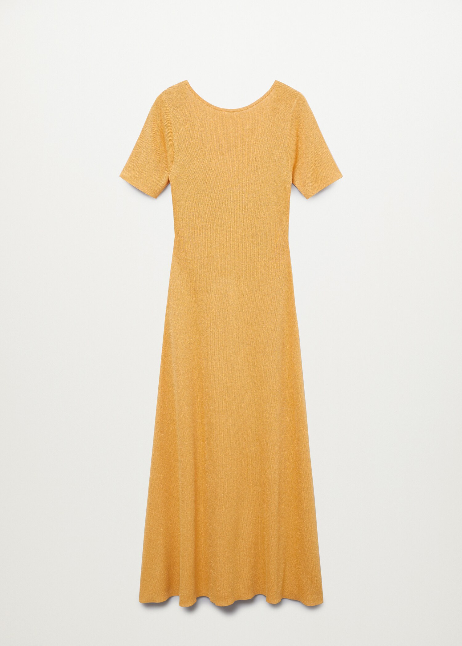 Side slit knit dress - Article without model