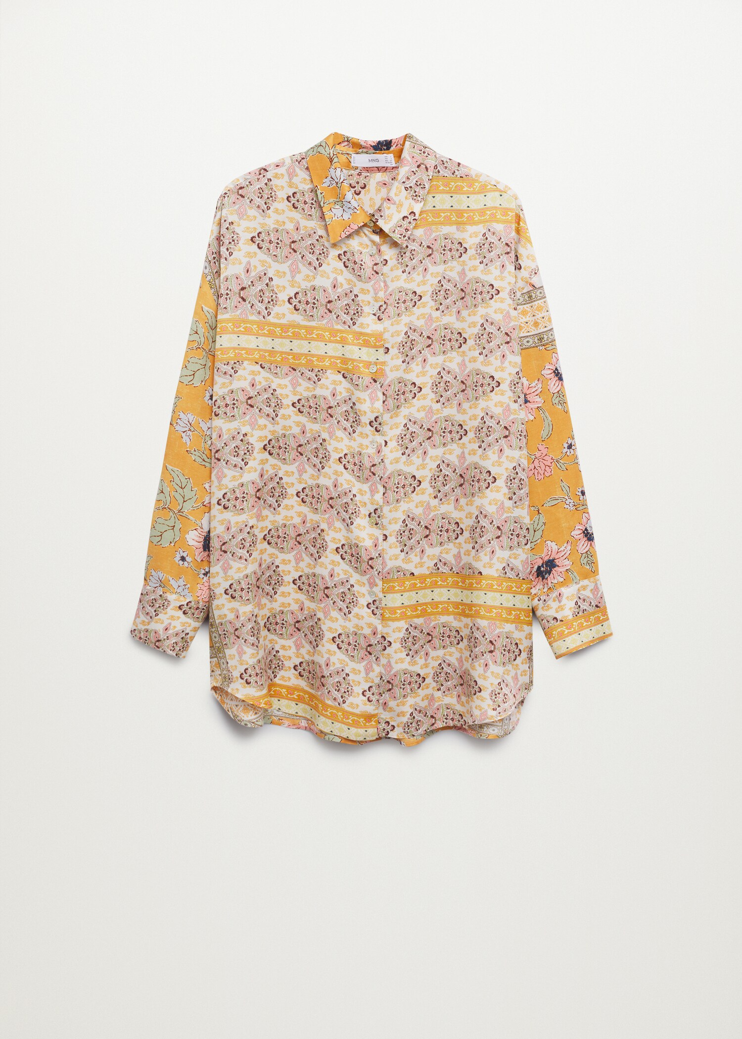 Camisa oversize estampada - Artículo sin modelo