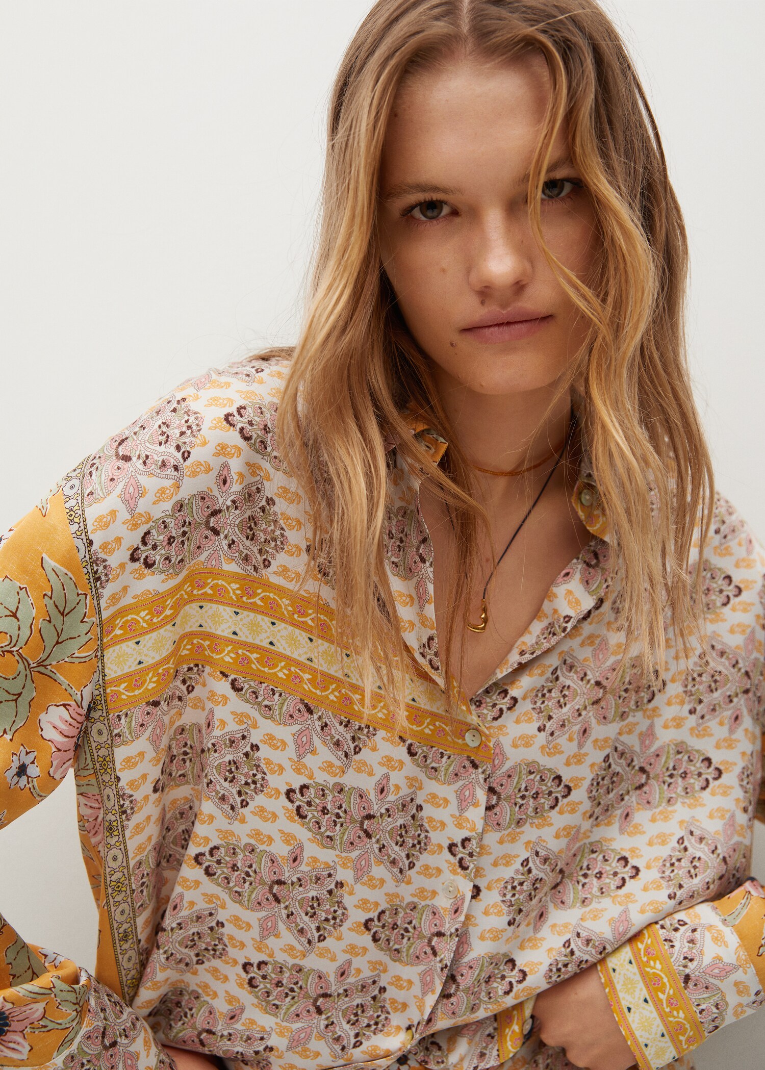 Camisa oversize estampada - Detalle del artículo 1