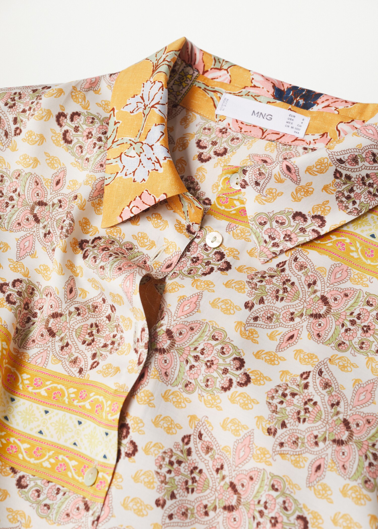 Camisa oversize estampada - Detalle del artículo 8
