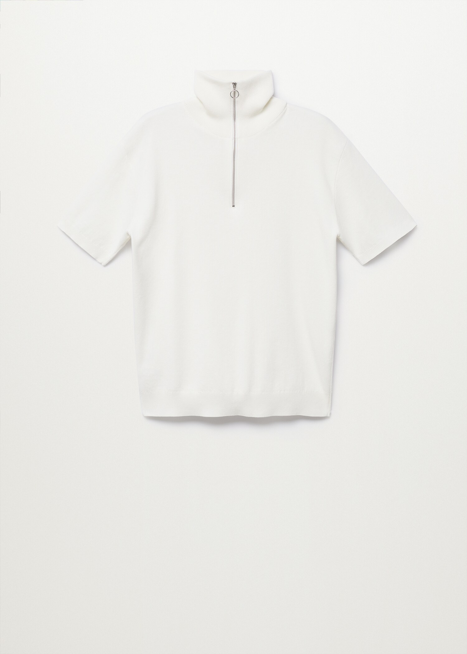 Polo punto cuello cremallera - Artículo sin modelo