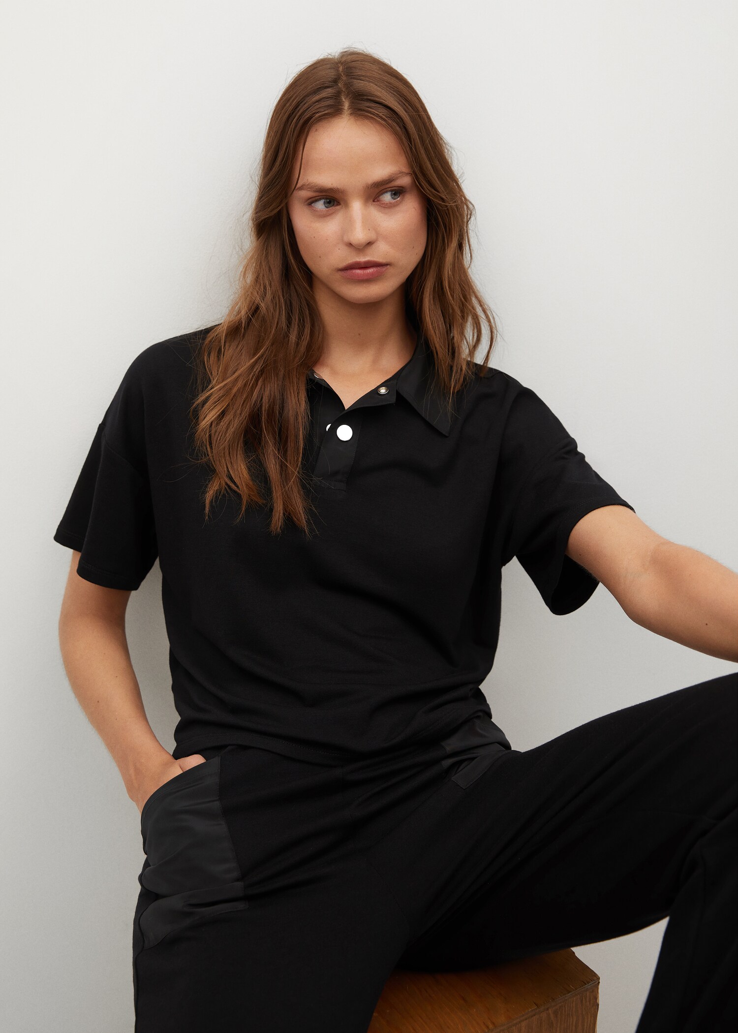 Polohemd mit Button-down-Kragen - Detail des Artikels 1