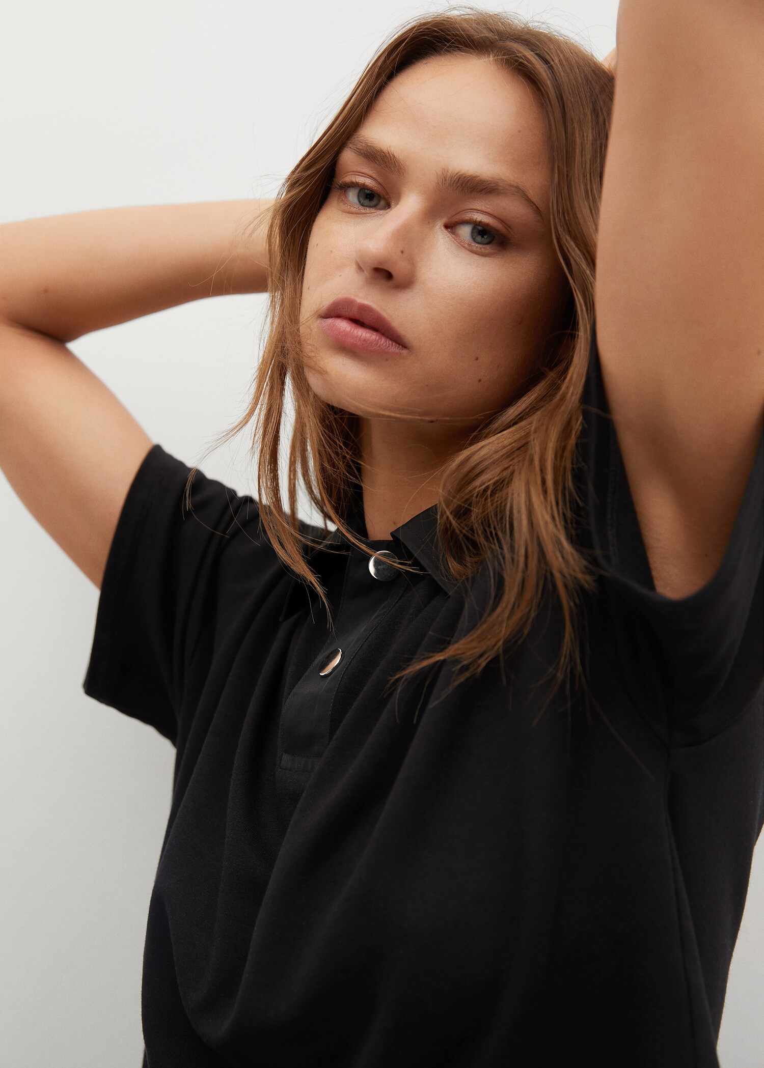 Polohemd mit Button-down-Kragen - Detail des Artikels 2