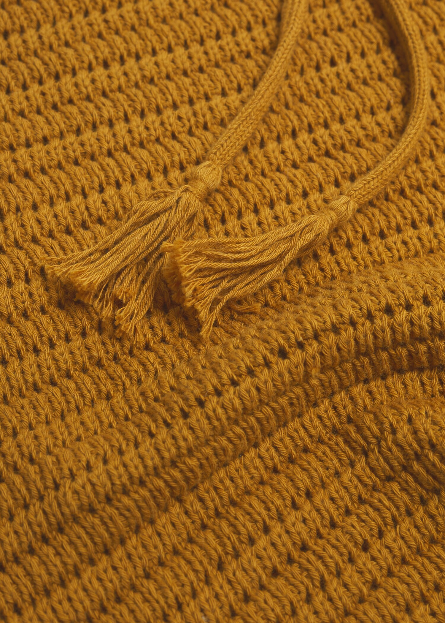 Openwork knit cotton top - Details of the article 8