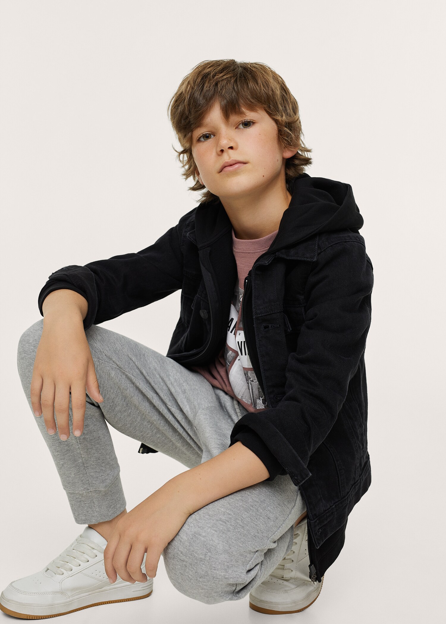 Pantalón jogger algodón - Plano medio