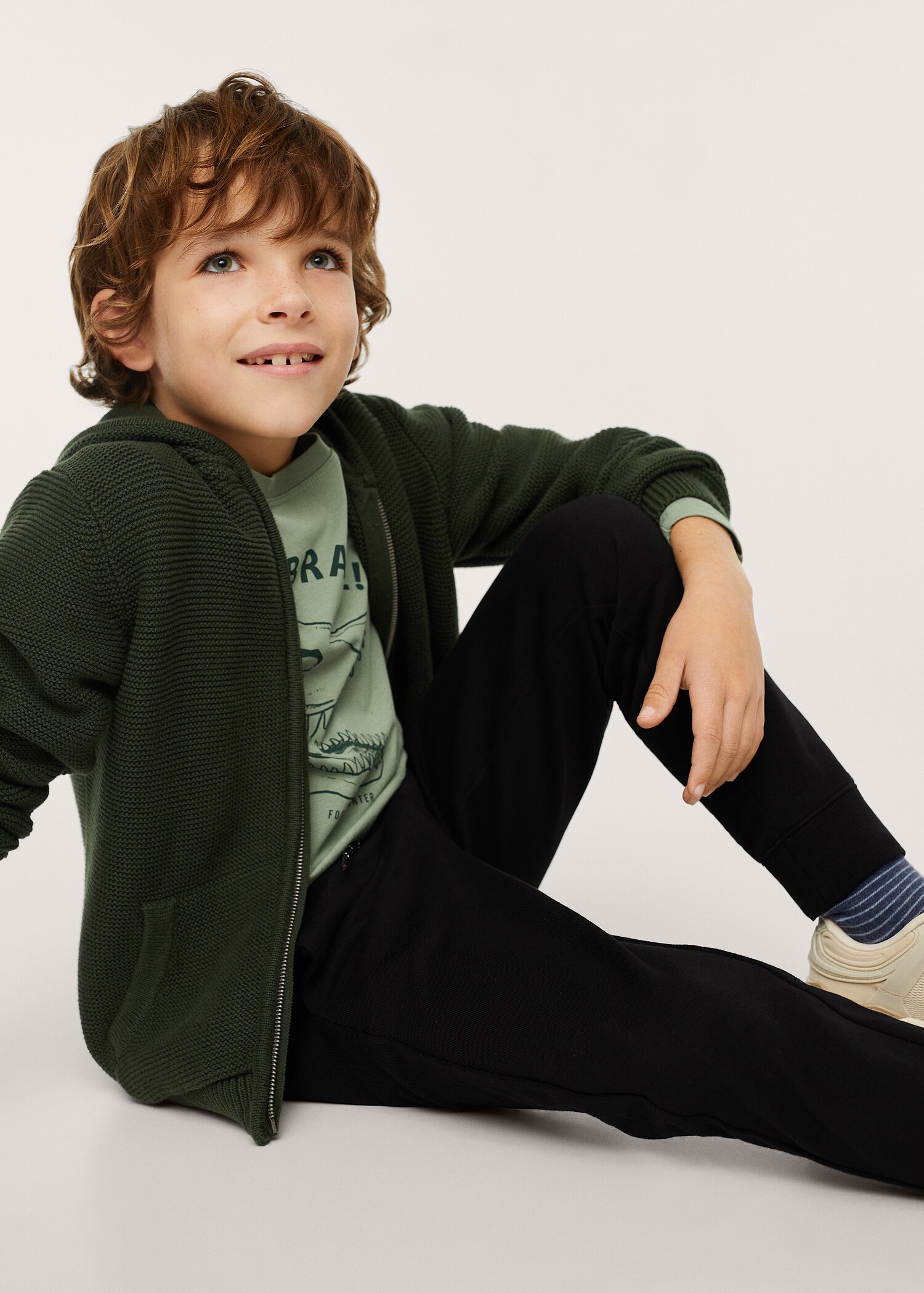Pantalón jogger algodón - Plano medio