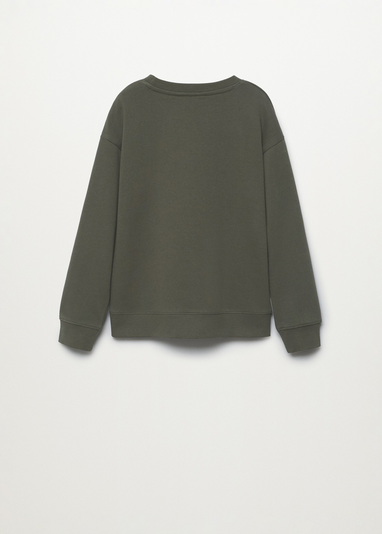 Sudadera algodón estampada - Reverso del artículo