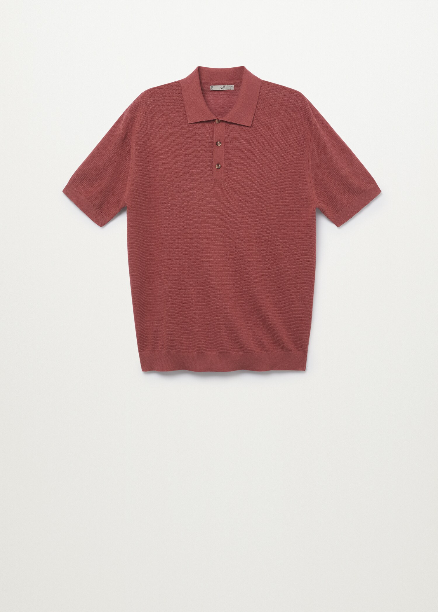 Polo punto algodón lino - Artículo sin modelo