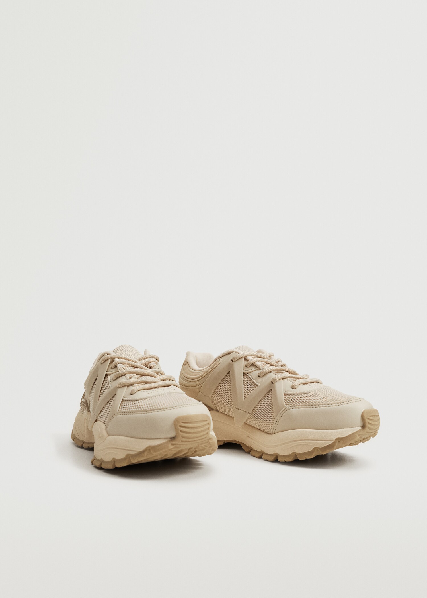 Track sole sneakers - Medium plane
