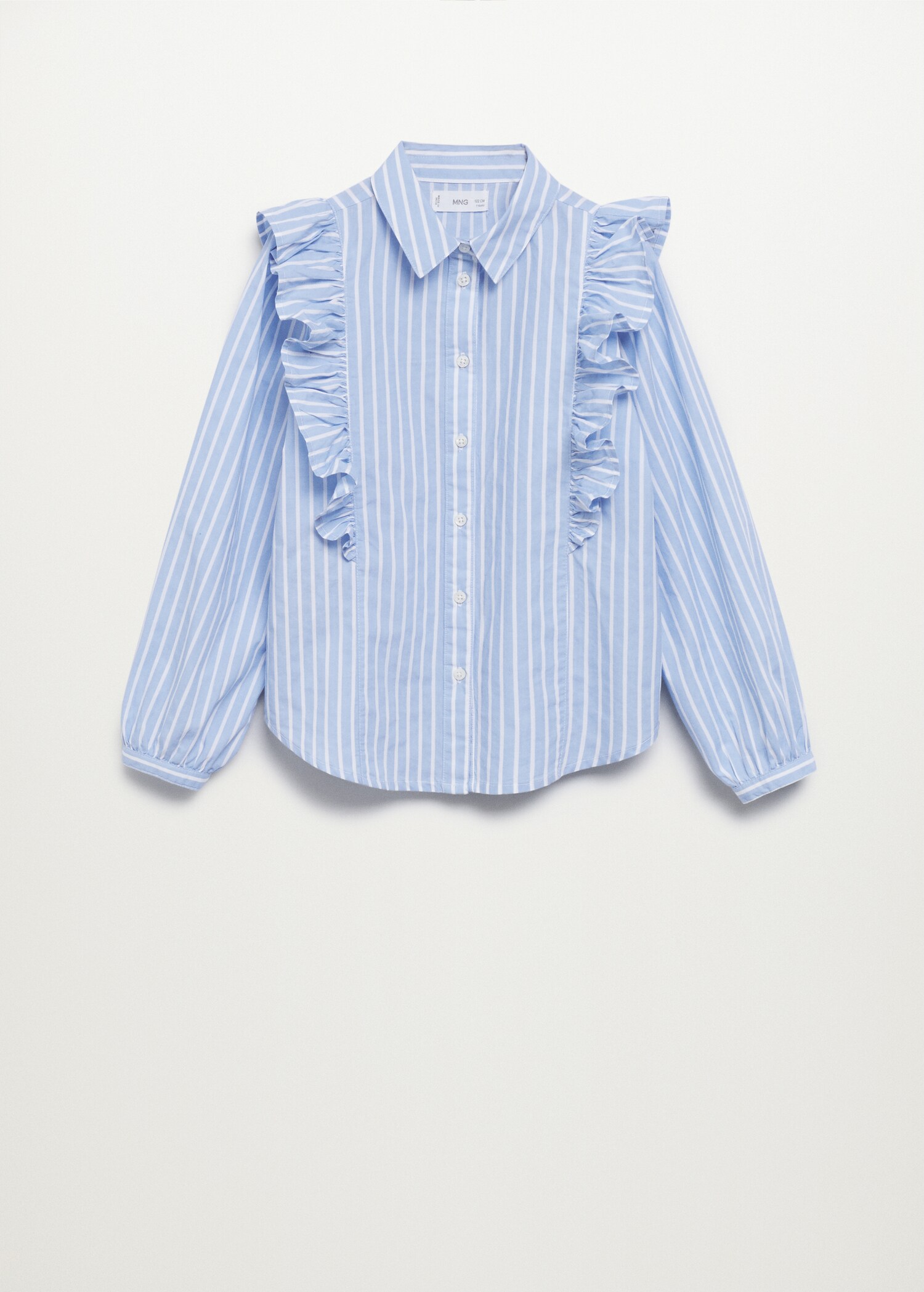 Blusa rayas volantes - Artículo sin modelo