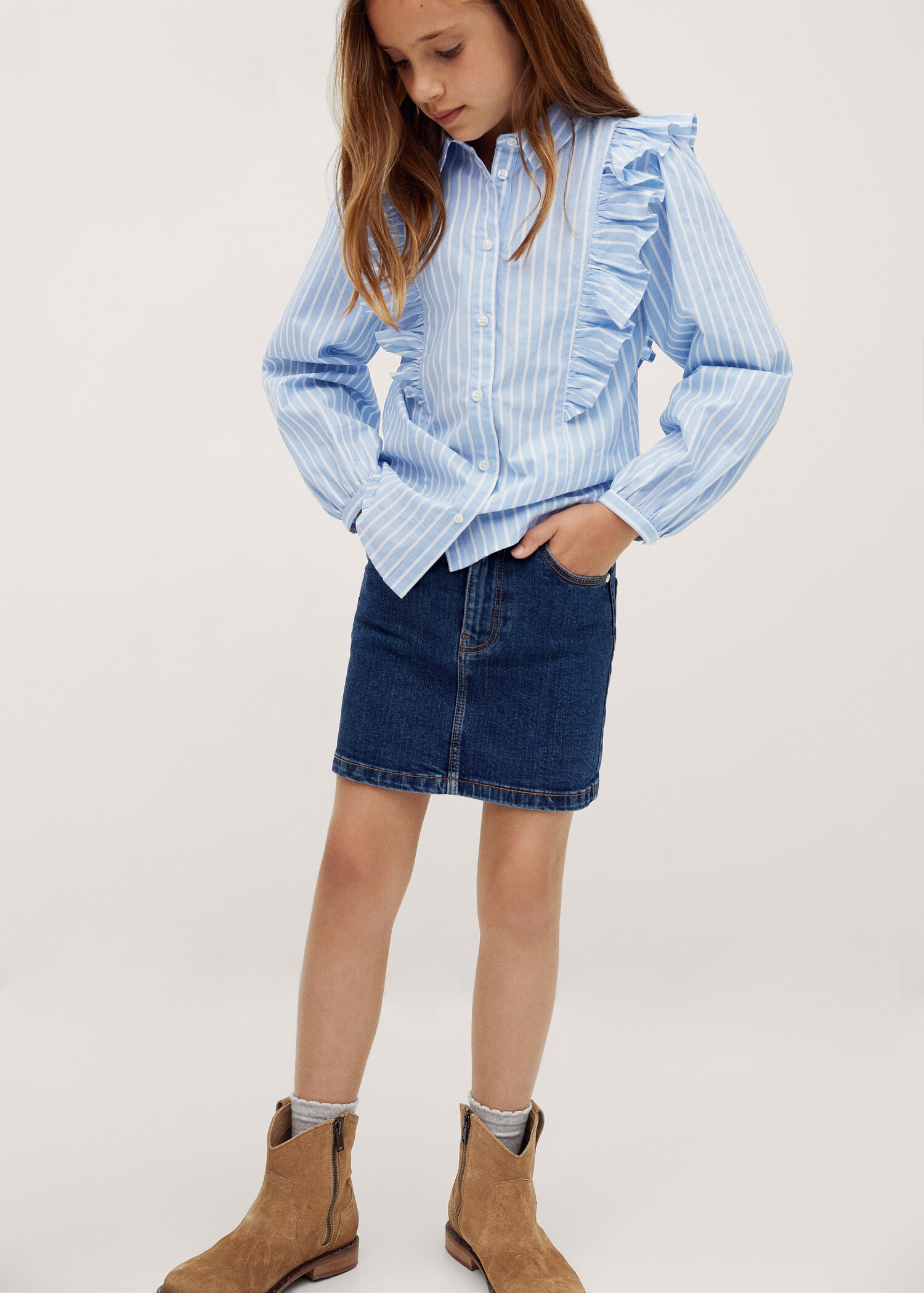 Blusa rayas volantes - Detalle del artículo 1