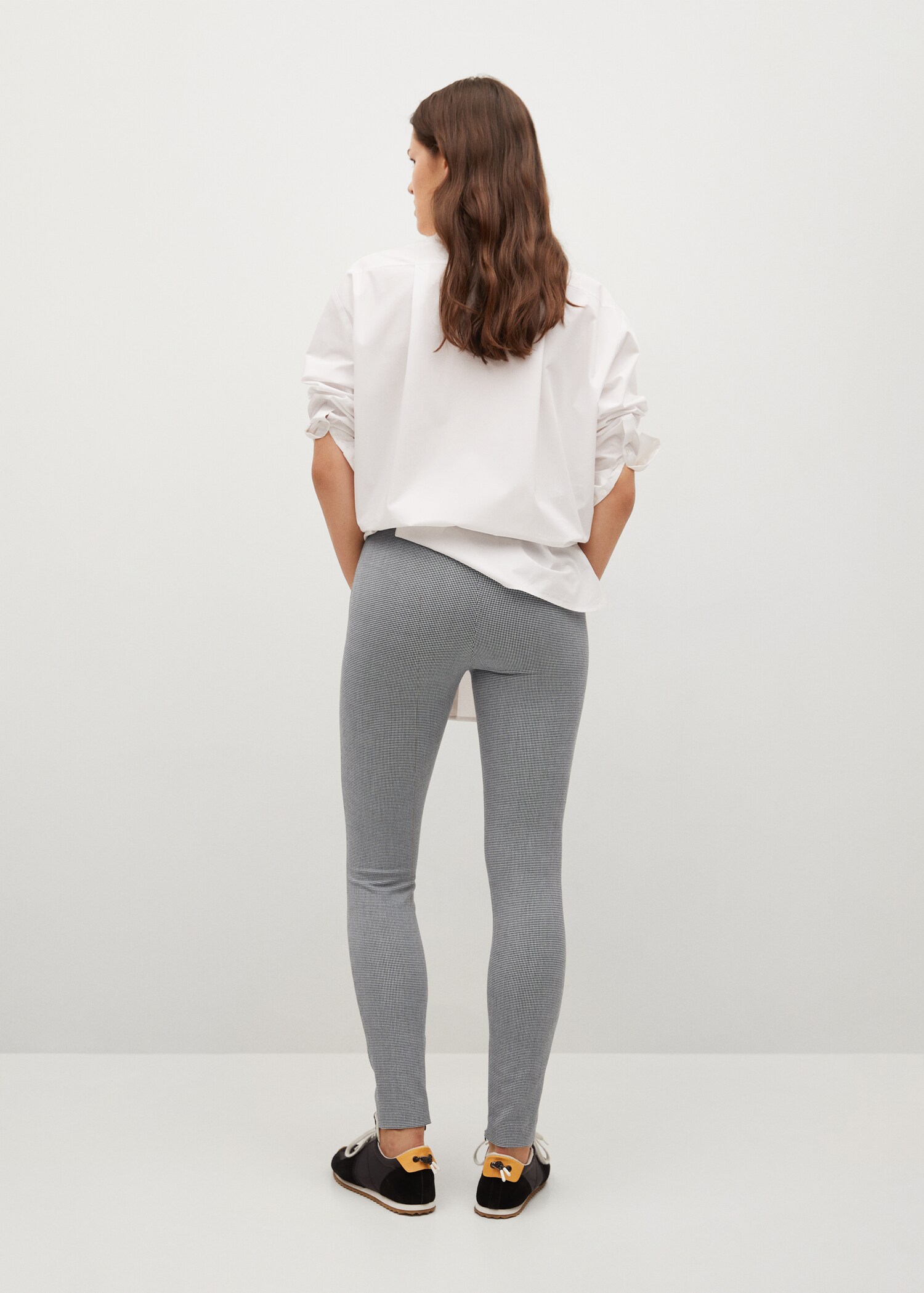 Legging coton fermeture Éclair  - Verso de l’article