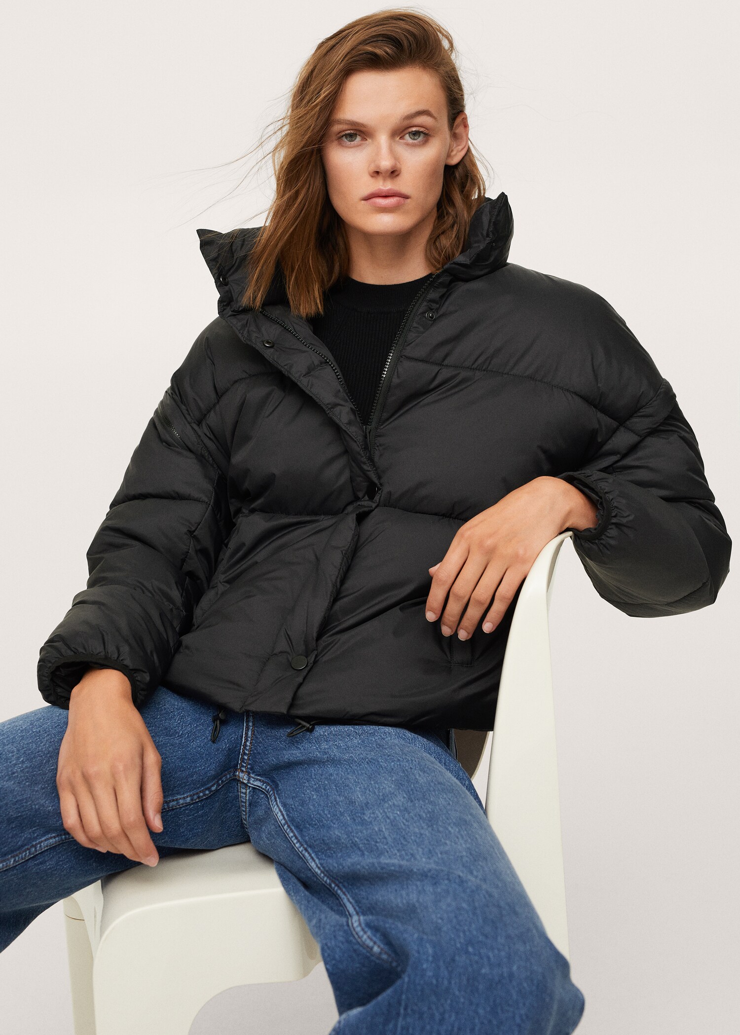 Chaqueta acolchada mangas desmontables - Detalle del artículo 3