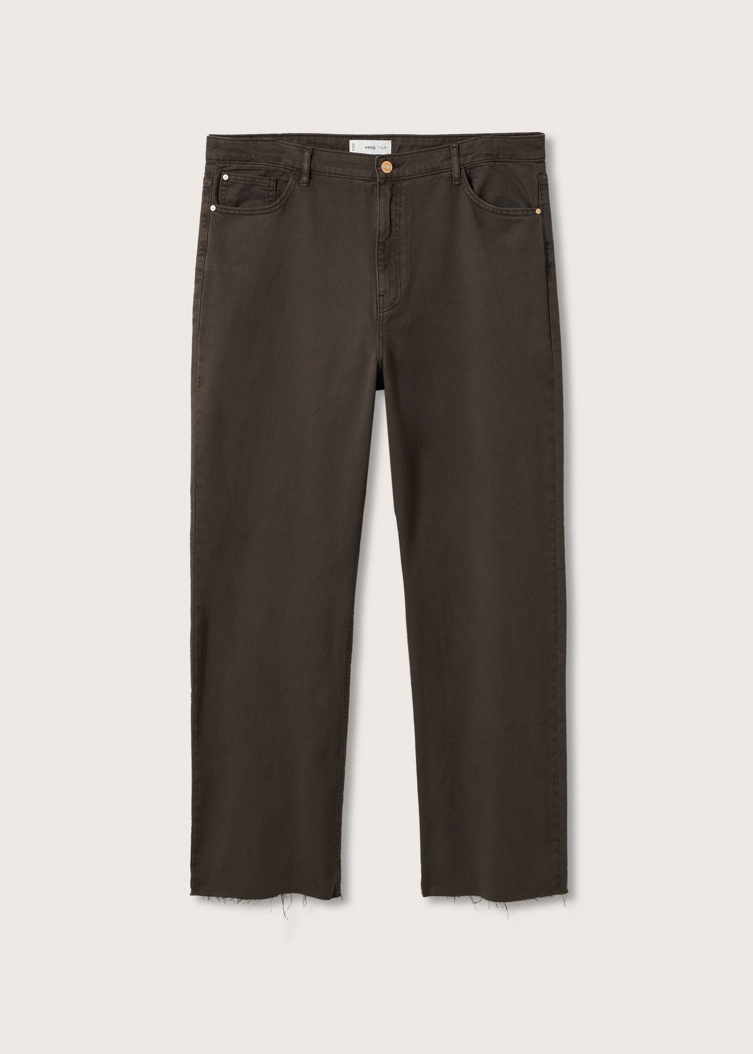 Pantalón recto tiro alto - Artículo sin modelo