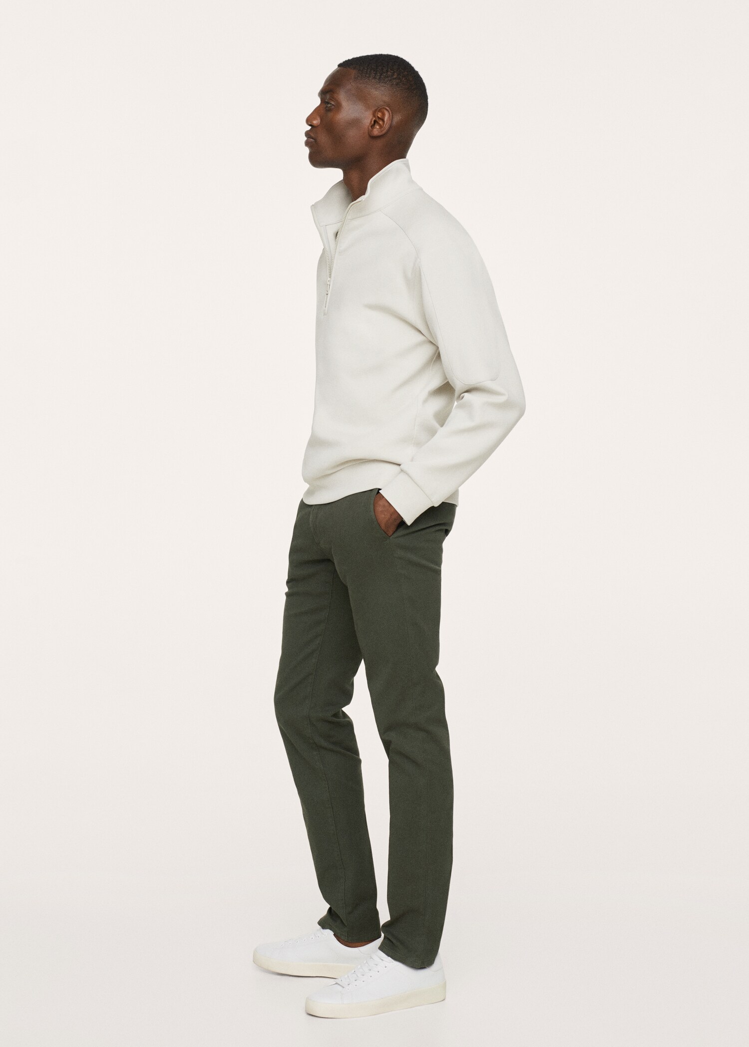 Pantalons xinesos slim fit sarja - Detall de l'article 2
