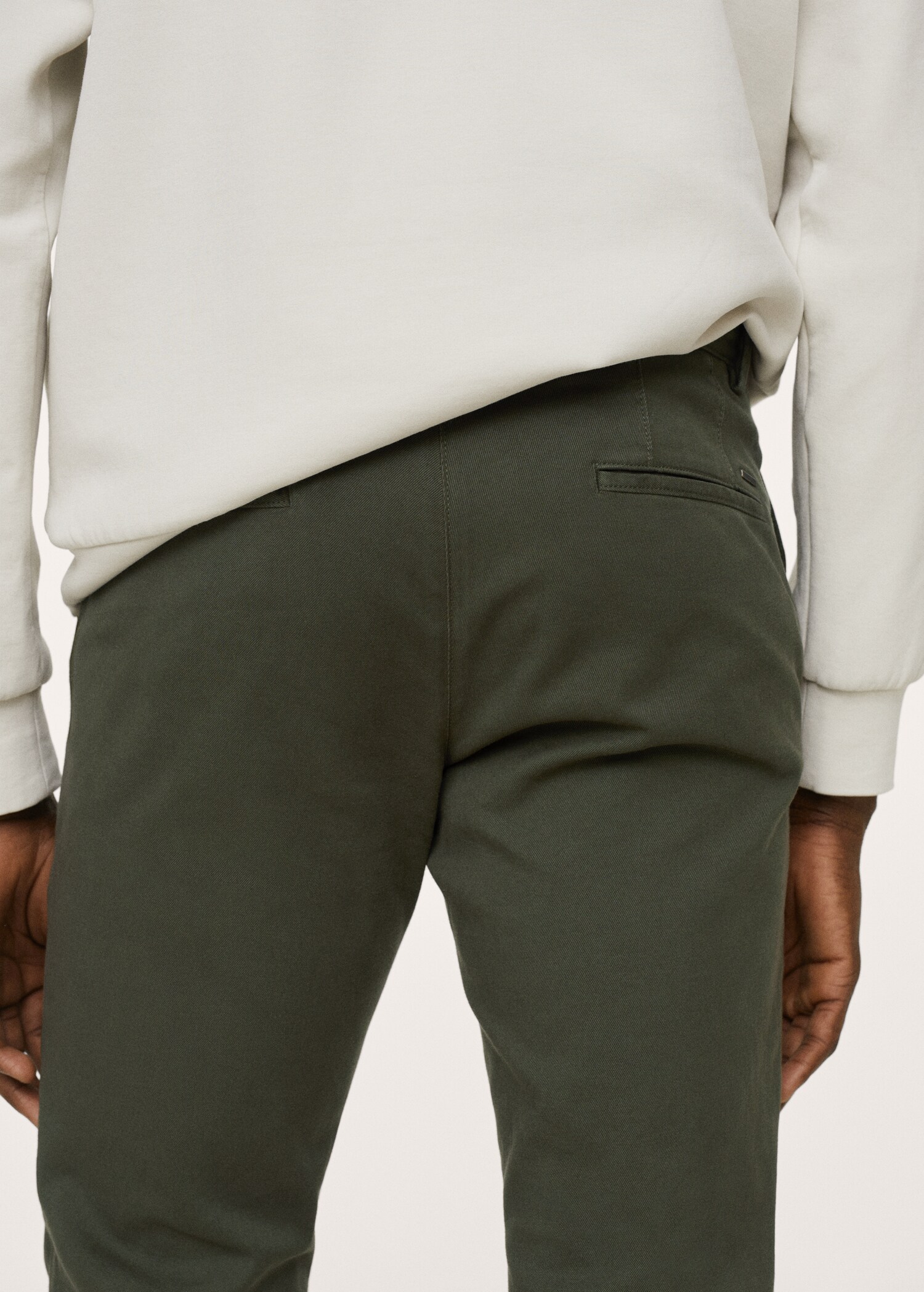 Pantalons xinesos slim fit sarja - Detall de l'article 3