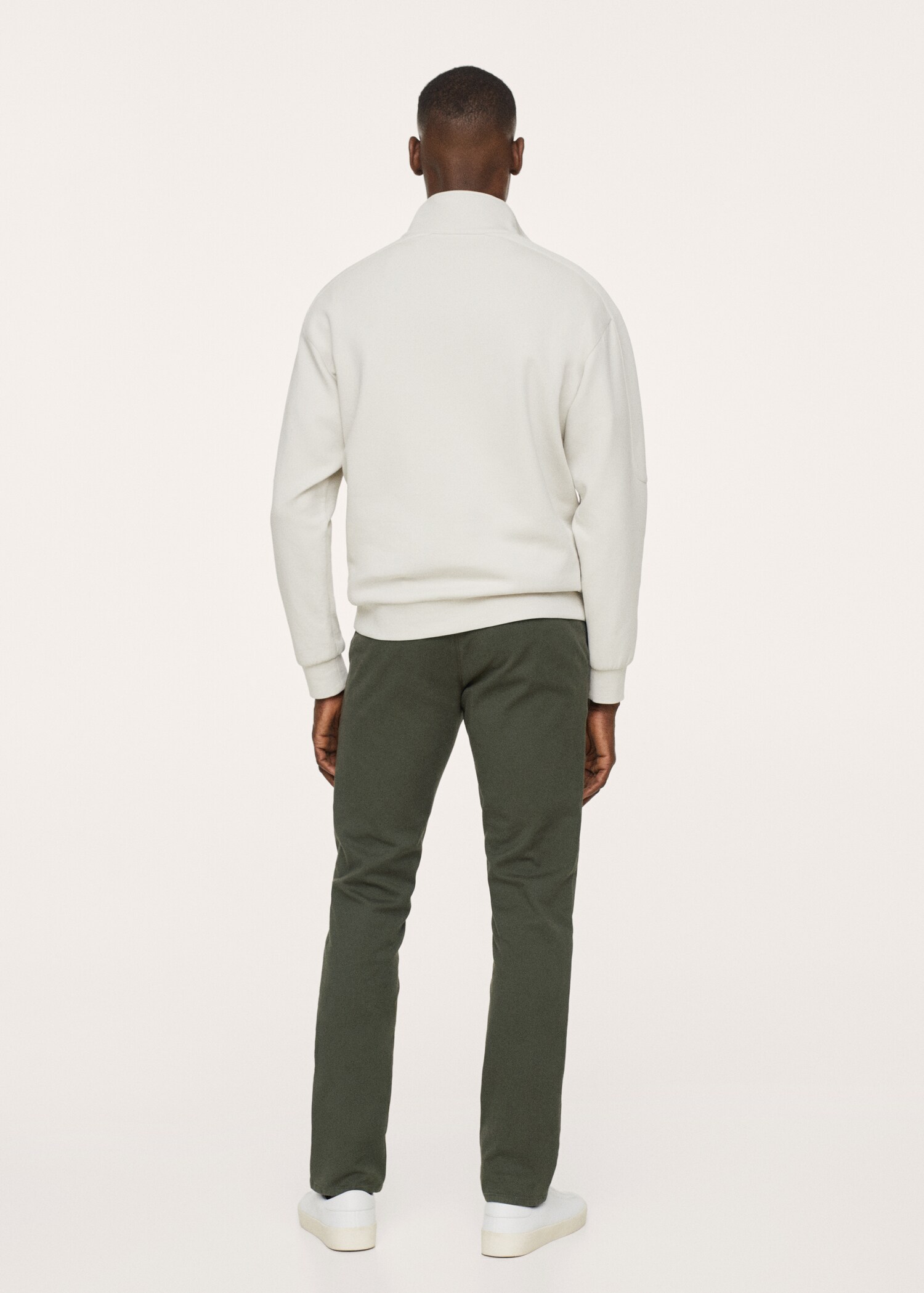 Pantalons xinesos slim fit sarja - Revers de l'article