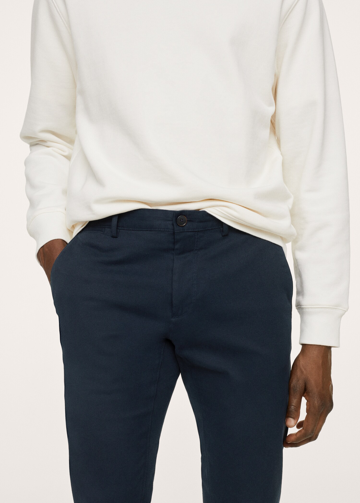 Pantalons xinesos slim fit sarja - Detall de l'article 2