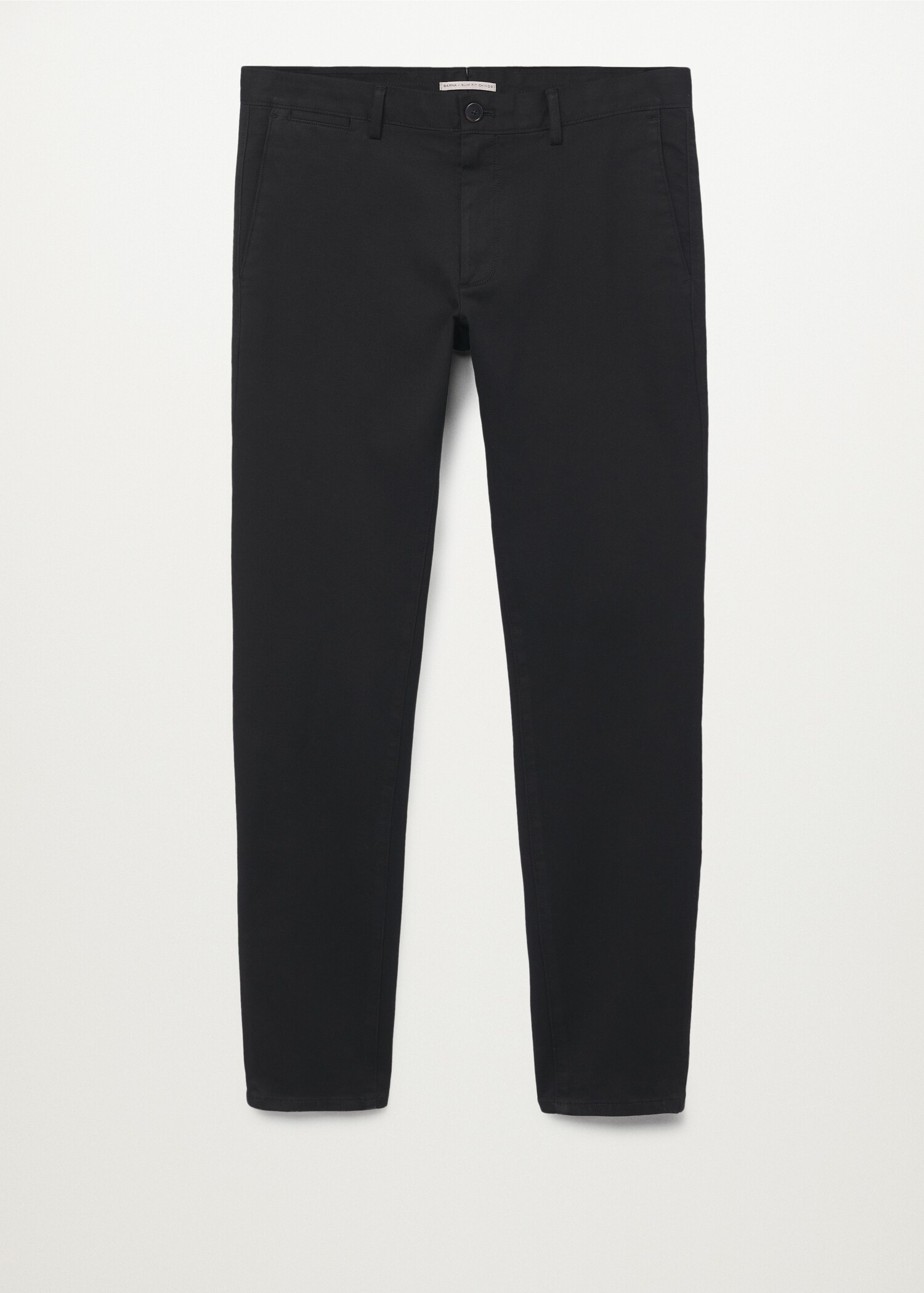 Slim fit serge chino trousers - Article without model