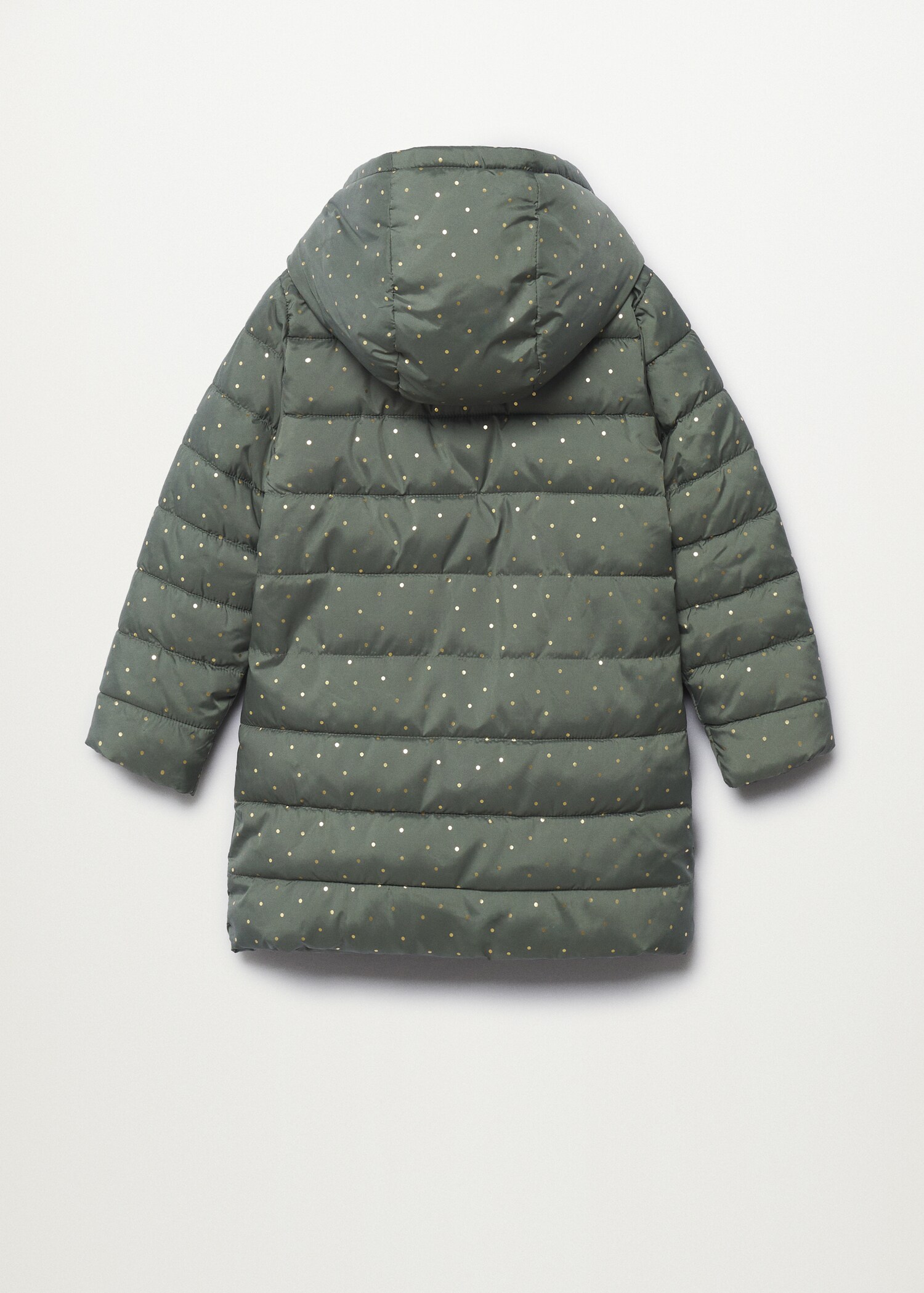 Anorak acolchado capucha - Reverso del artículo