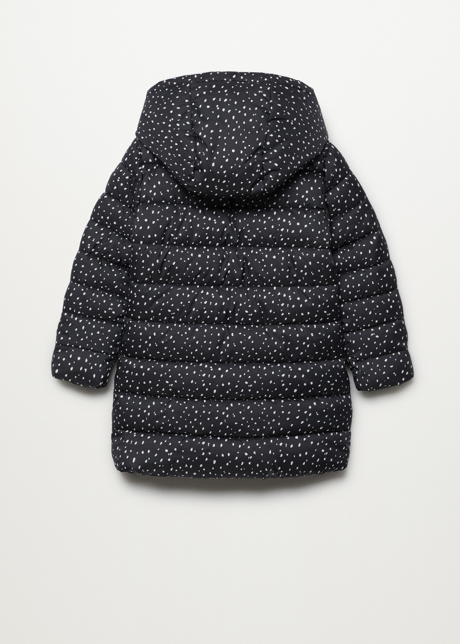 Anorak acolchado capucha - Reverso del artículo