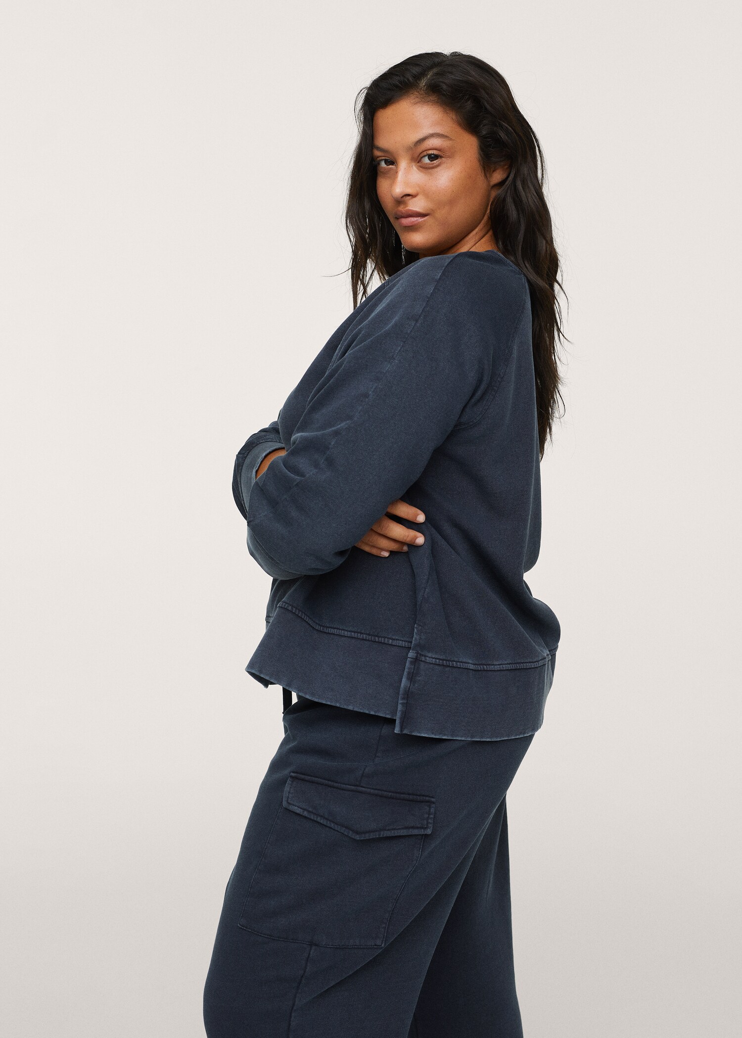 Pocket cotton trousers - Details of the article 2