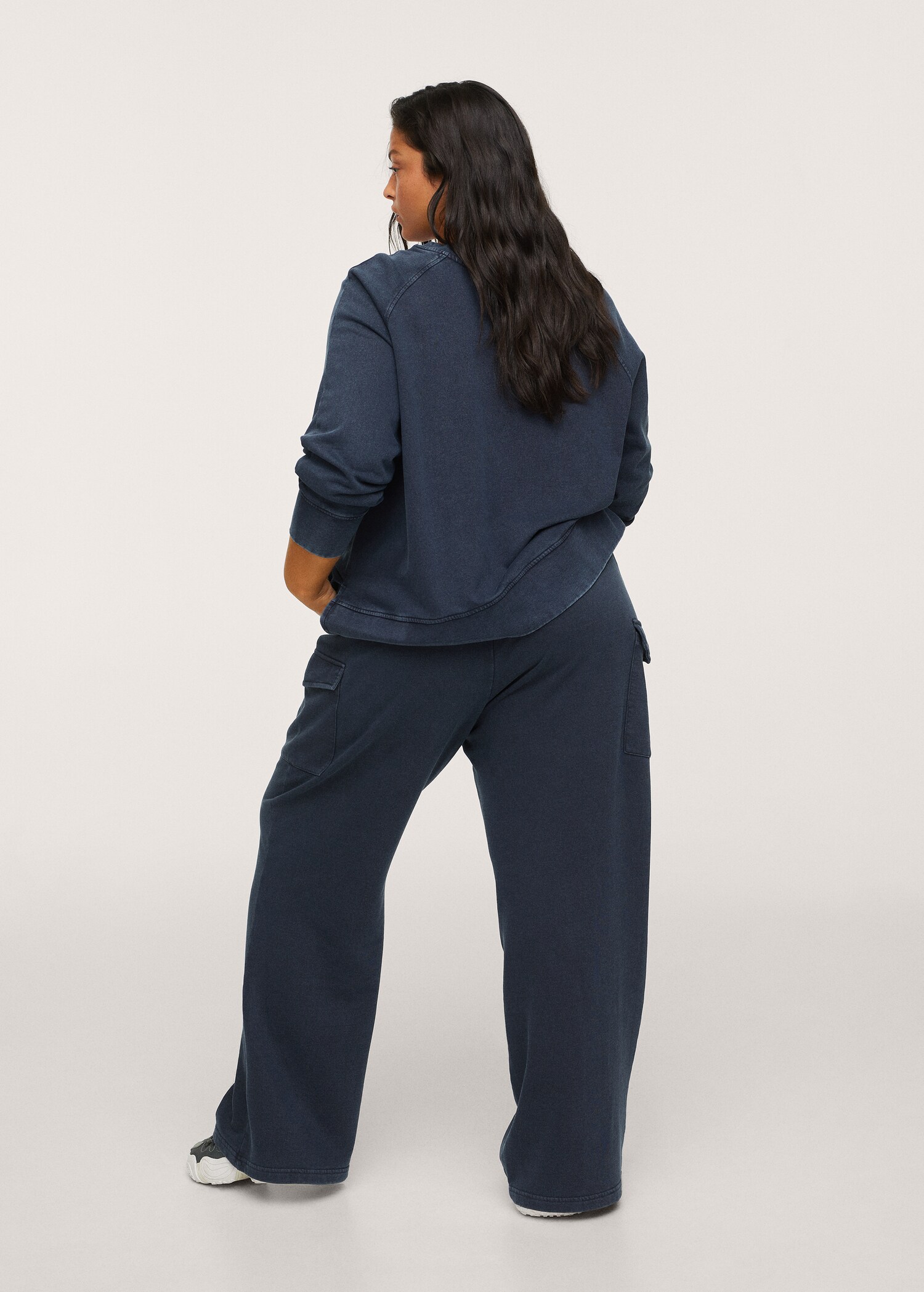 Pocket cotton trousers - Reverse of the article