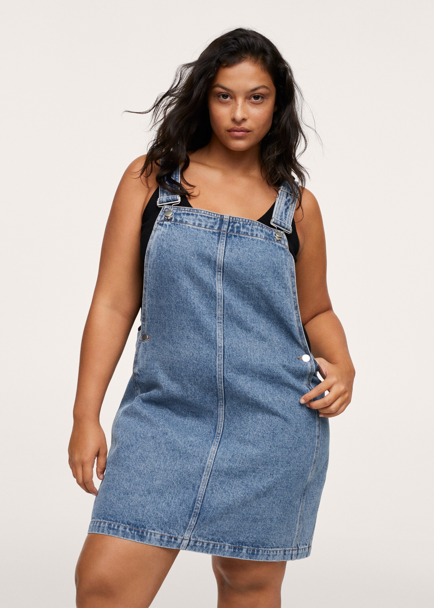 Pichi denim botones - Plano medio