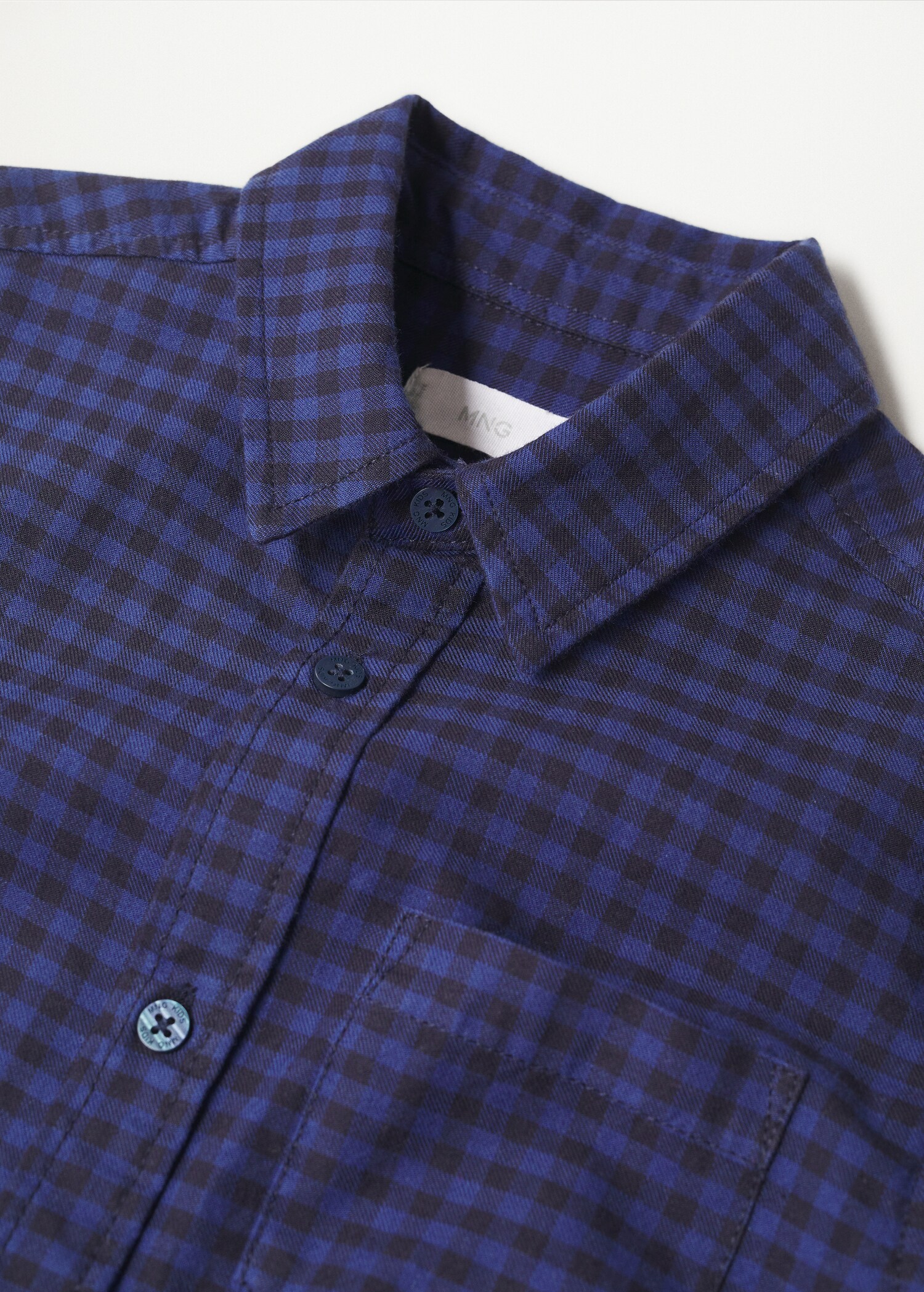 Camisa algodón cuadros - Detalle del artículo 8